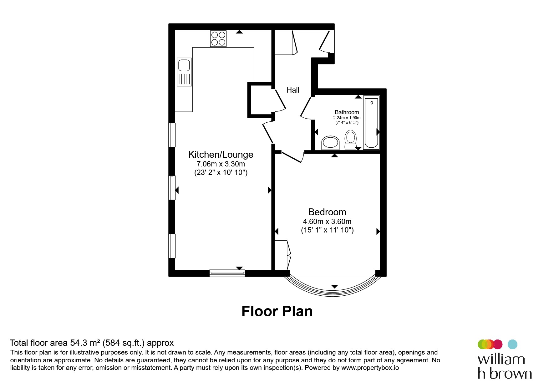 7, Philip Whitehead Road, CHELMSFORD floorplan