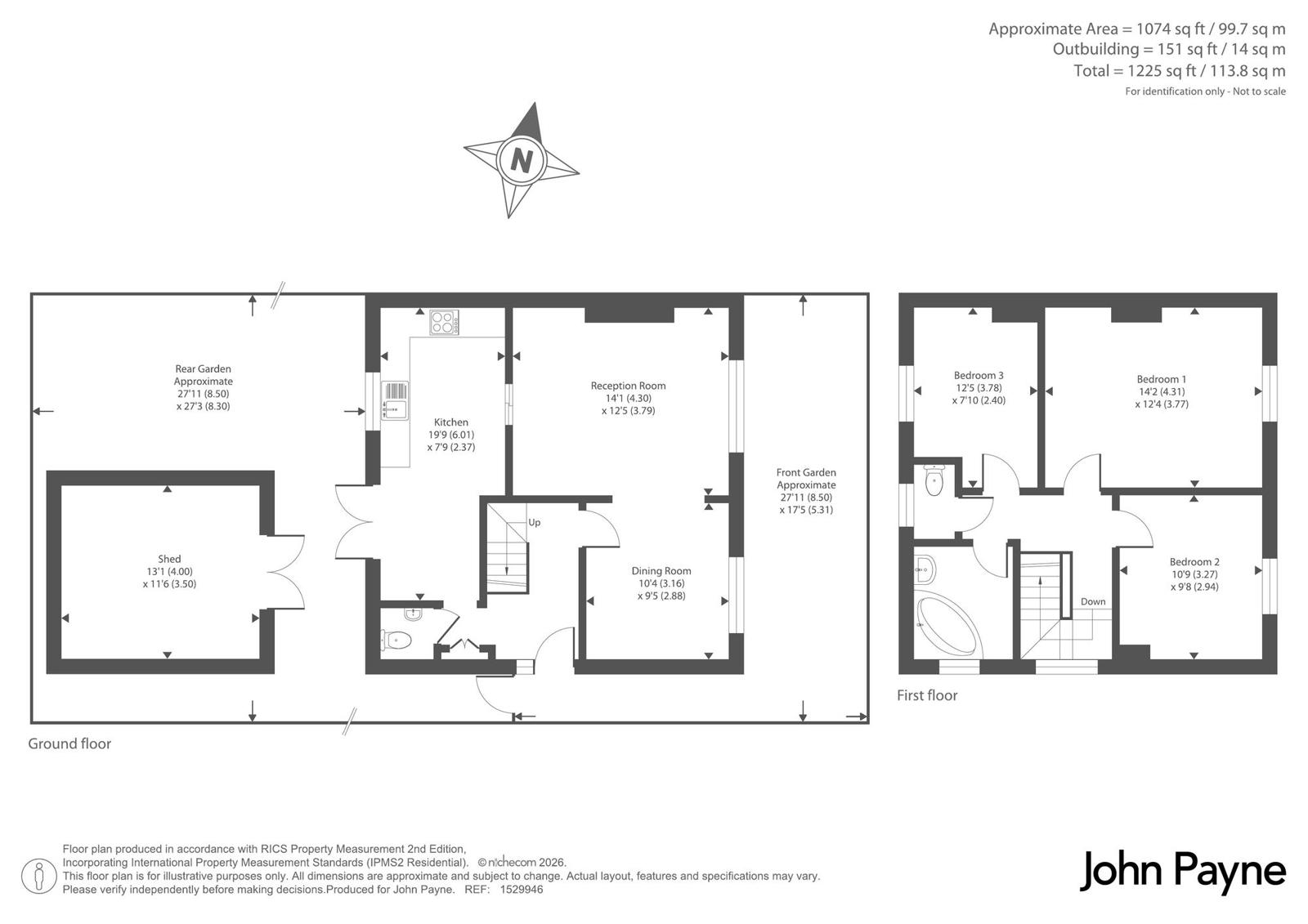 Mayerne Road, London floorplan
