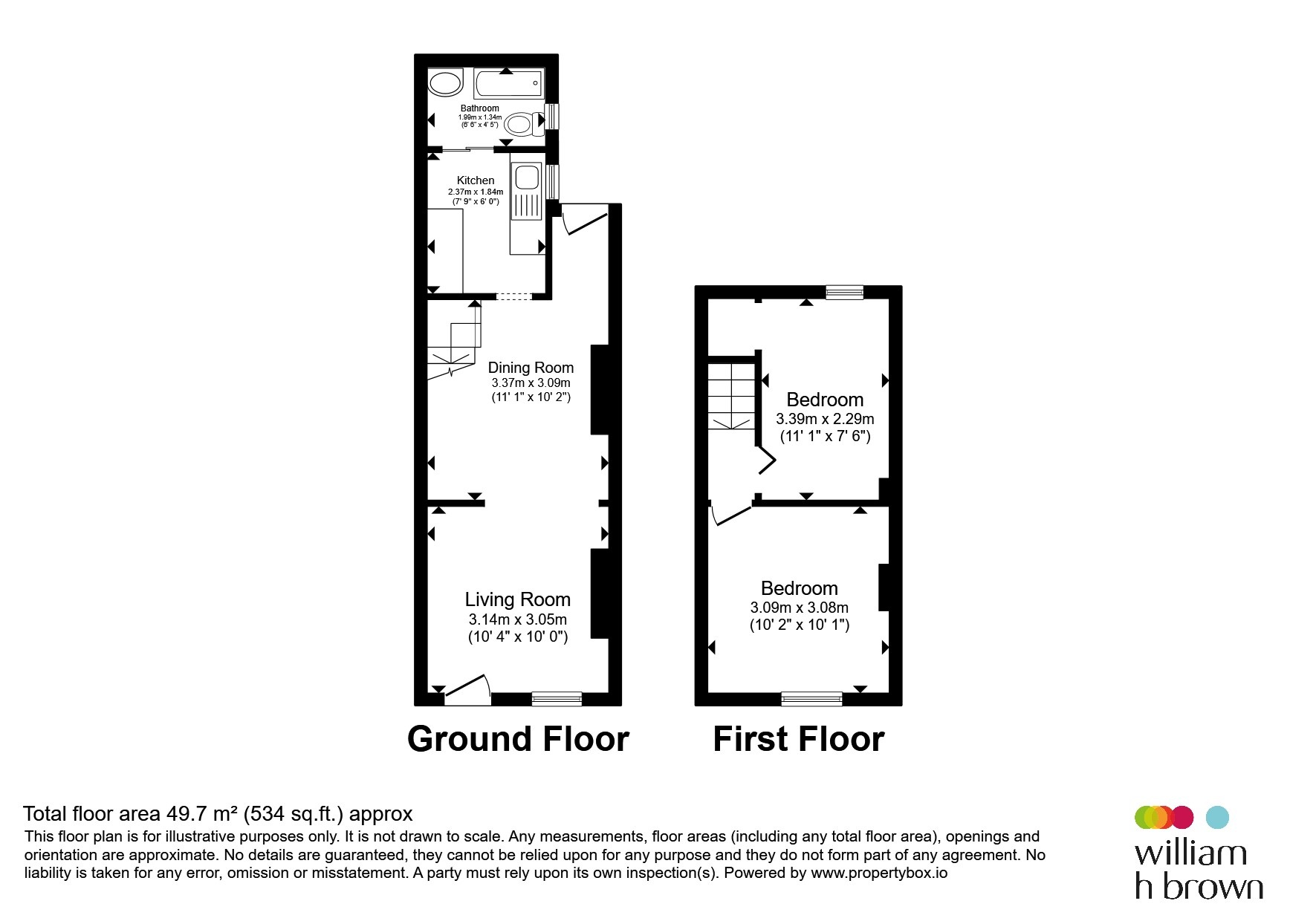 55, Causton Road, Colchester floorplan