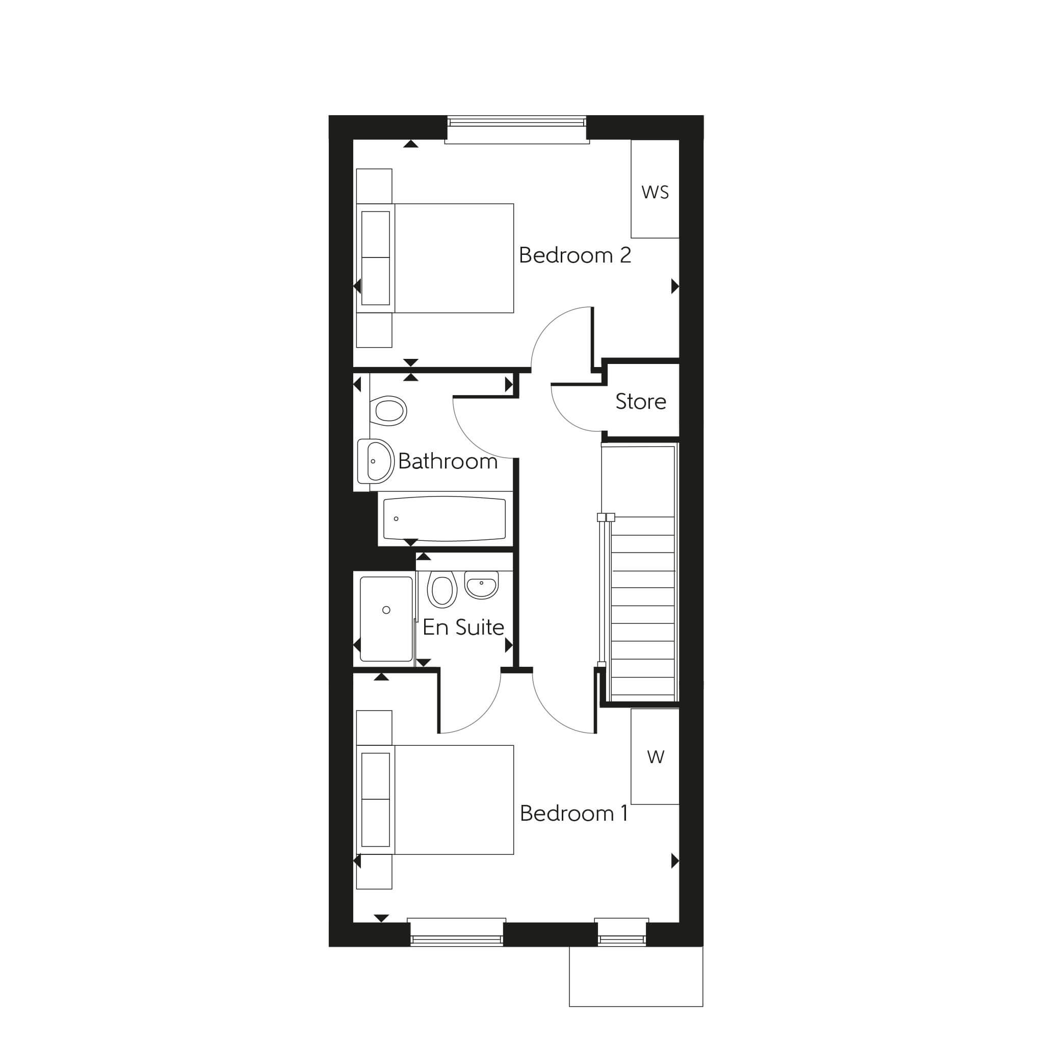 90, Tring Gardens, Harold Hill, Romford floorplan