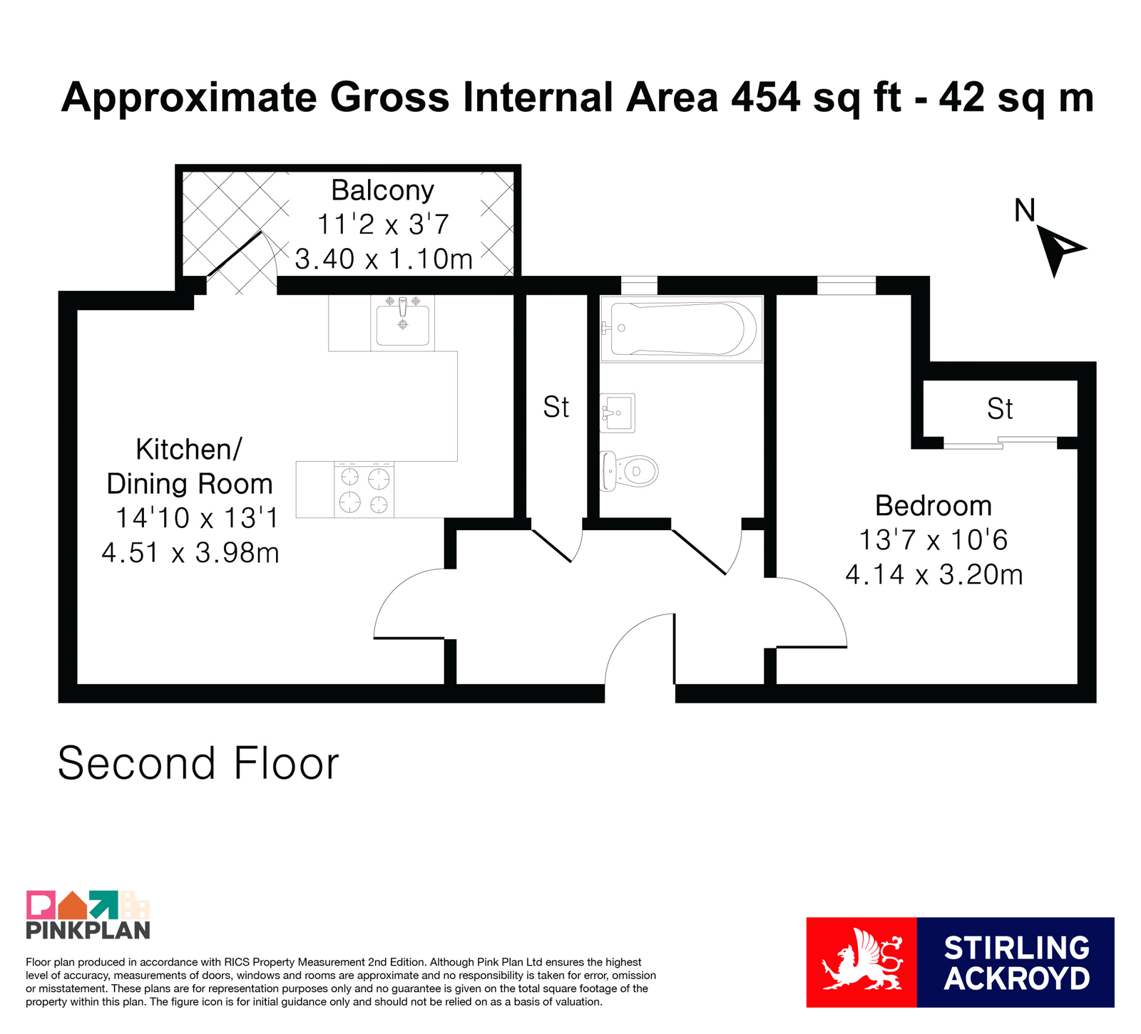 Flat 20, Radnor House, 1272, London Road, London floorplan