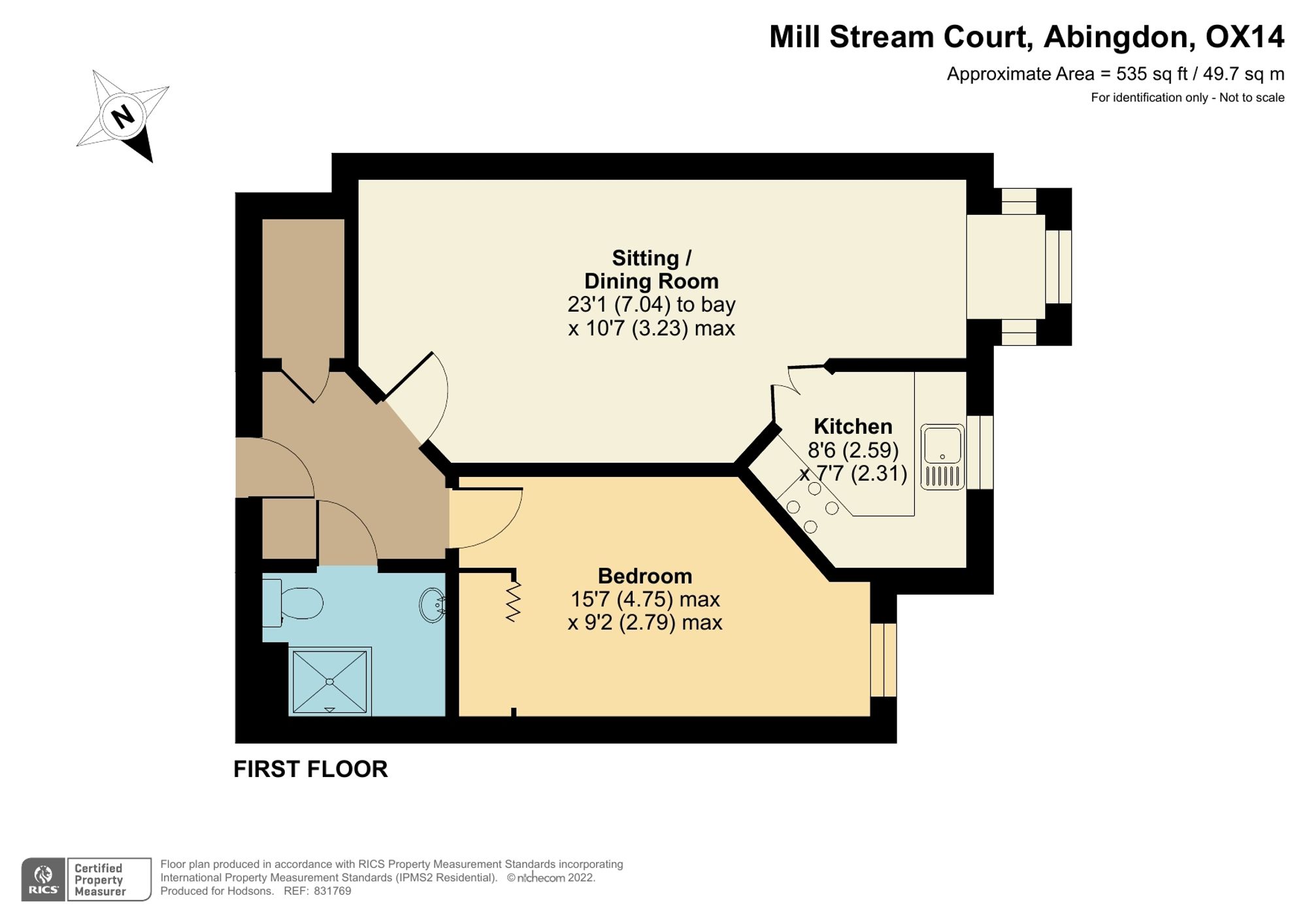 16 Mill Stream Court, Abingdon floorplan