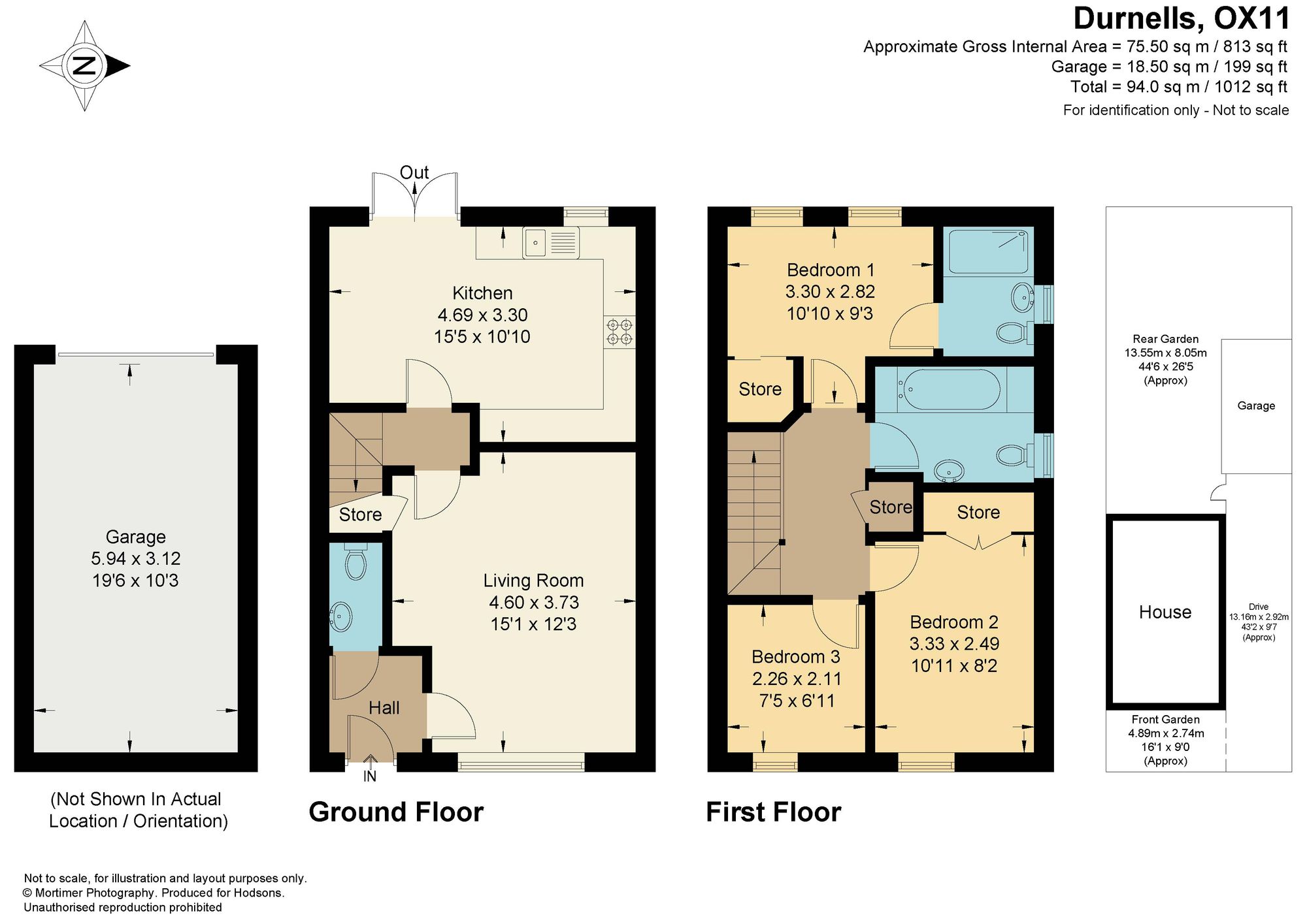 27 Durnells, Didcot floorplan