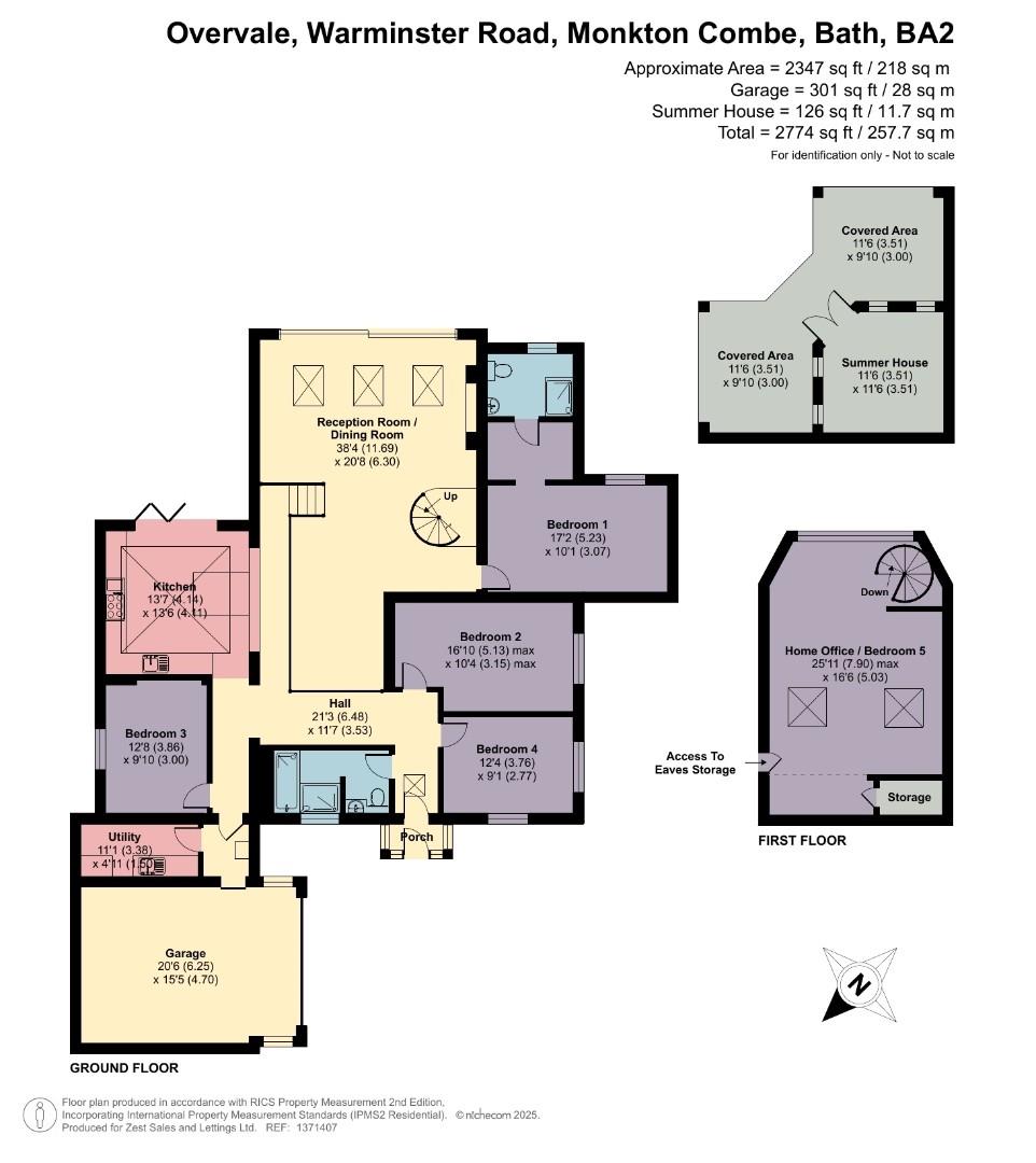 Overvale, Warminster Road, Bath floorplan