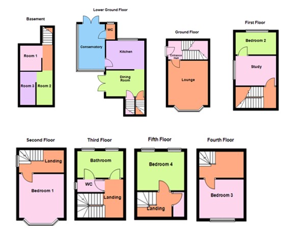 2, Avenue Road, Doncaster floorplan