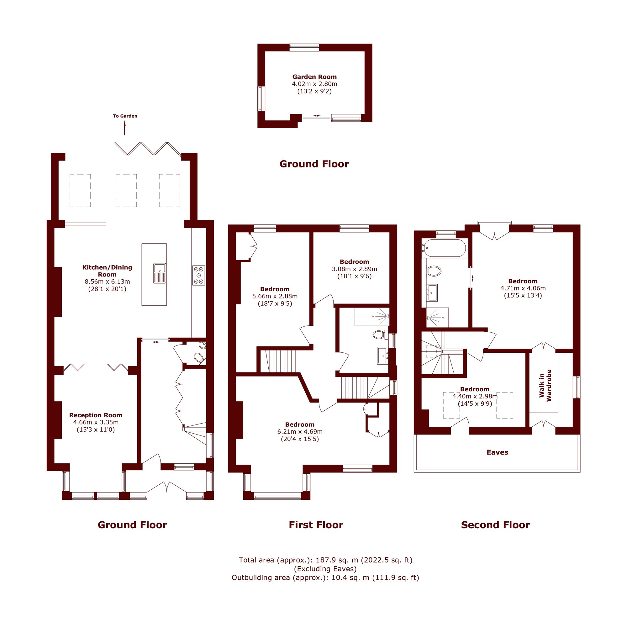 39, Kenilworth Avenue, London floorplan
