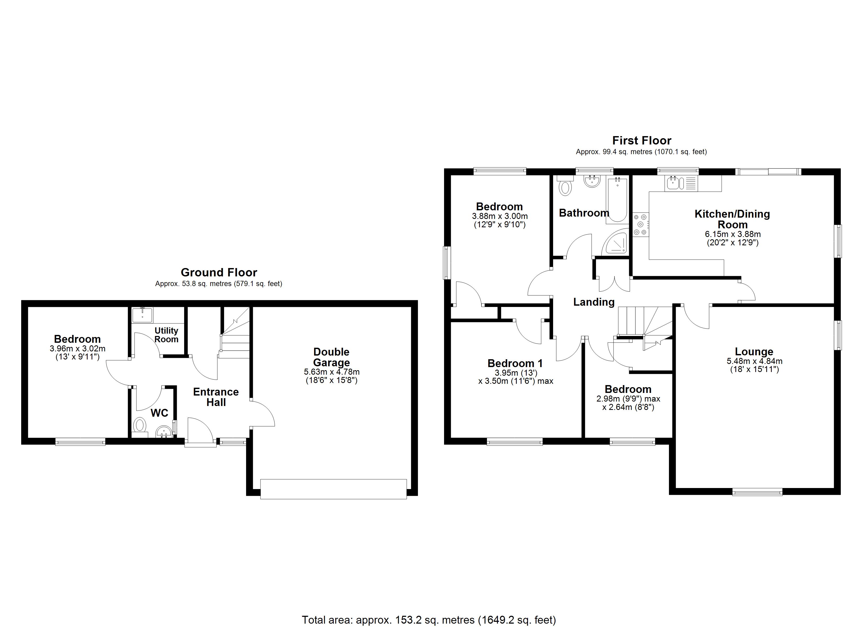 20, Badgers Bank, Suffolk floorplan