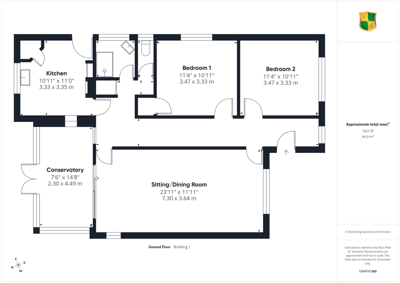 5, Highlands Avenue, Horsham floorplan