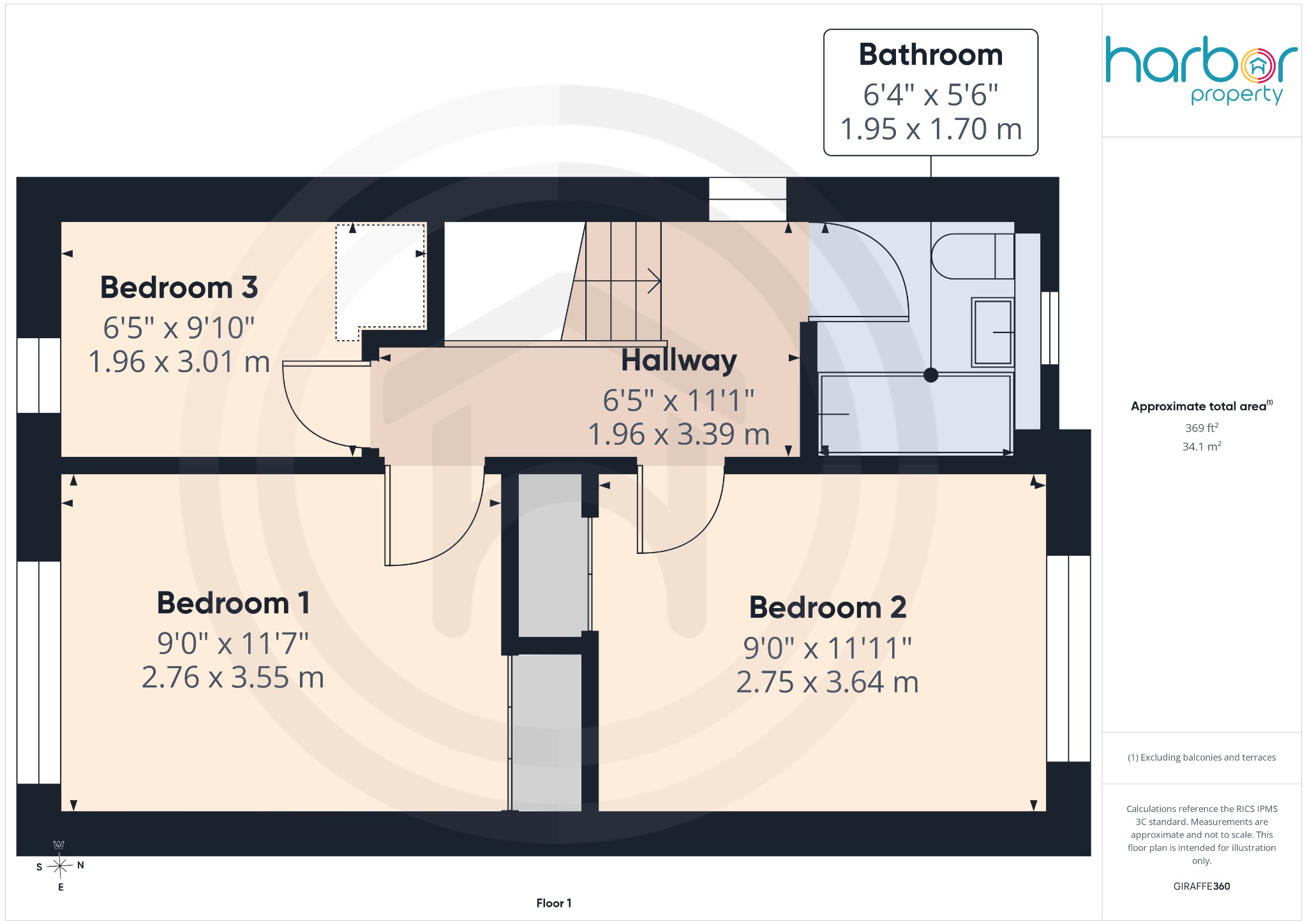 182 Budhill Avenue, Springboig, City of Glasgow floorplan