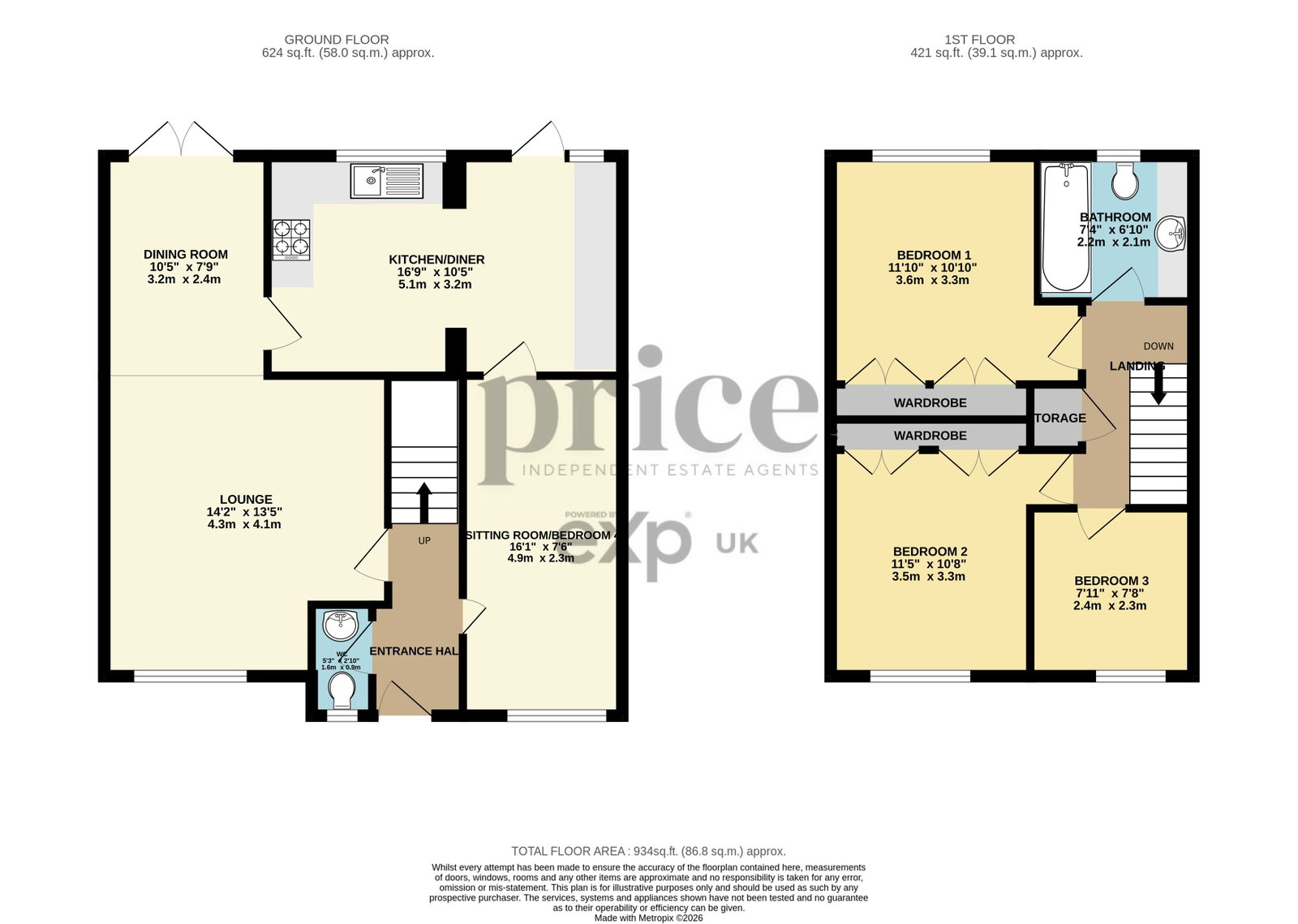 20, Battleflats Way, York floorplan
