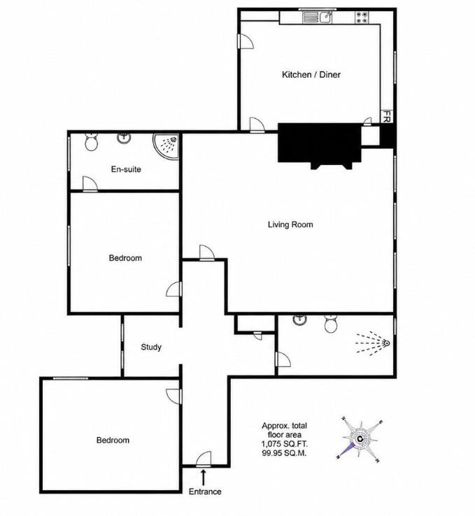 Flat 7, St. Marys Court, Station Road, Herne Bay floorplan
