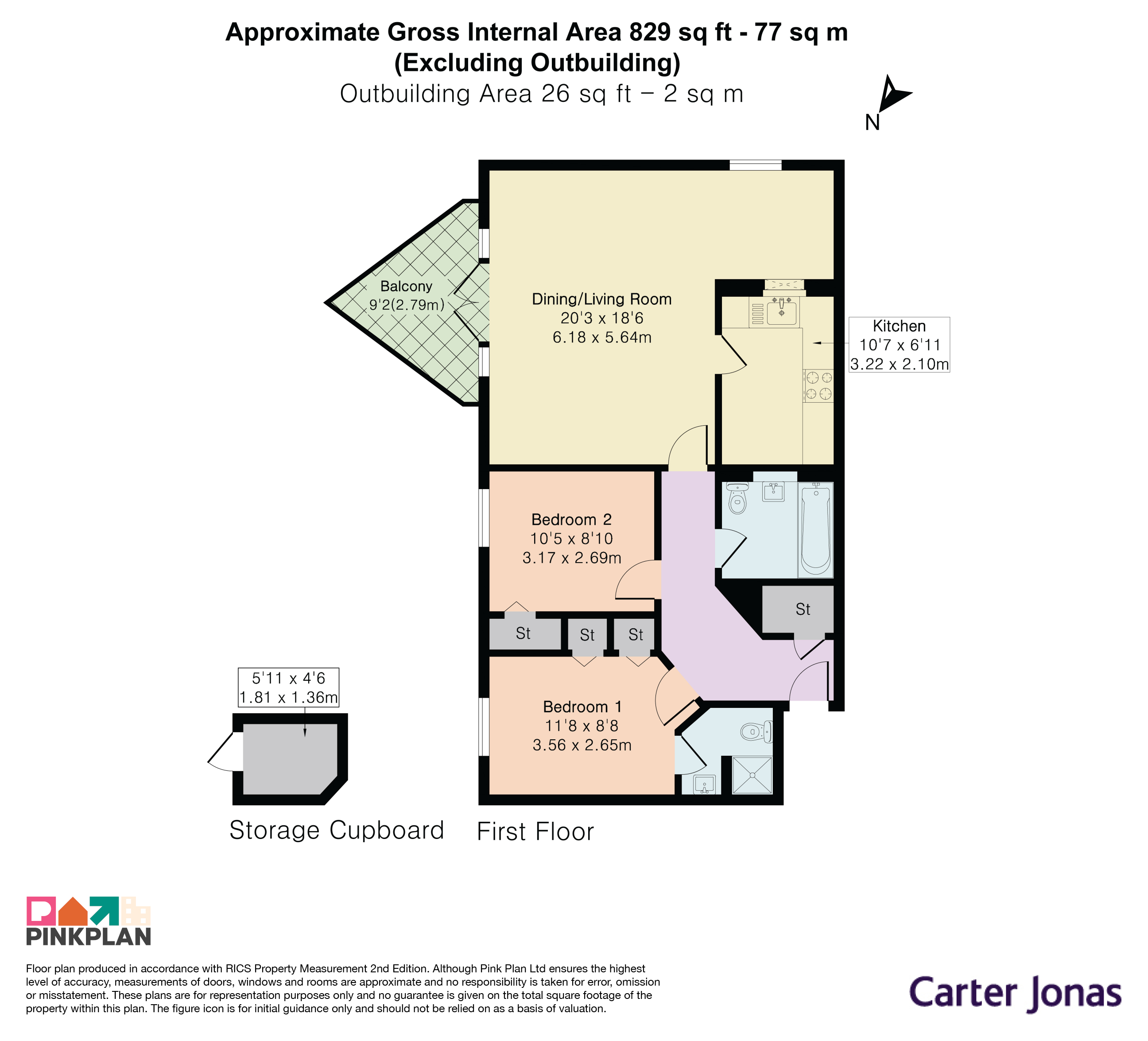 Hernes Road, Oxfordshire floorplan