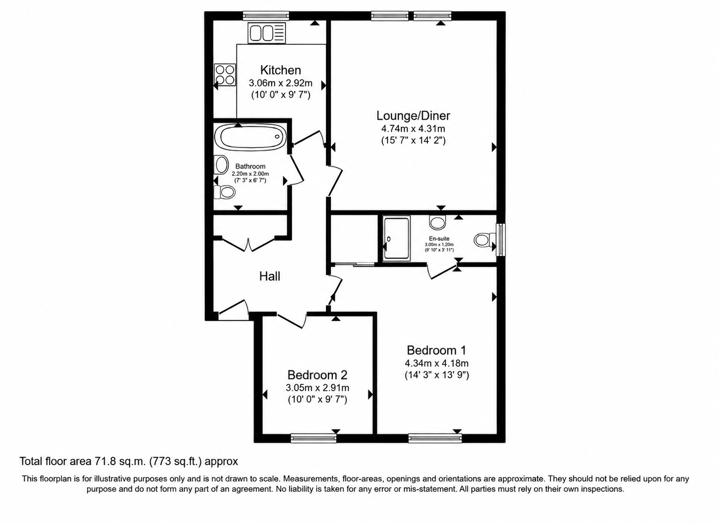 19, Brick Lane, Hampshire floorplan