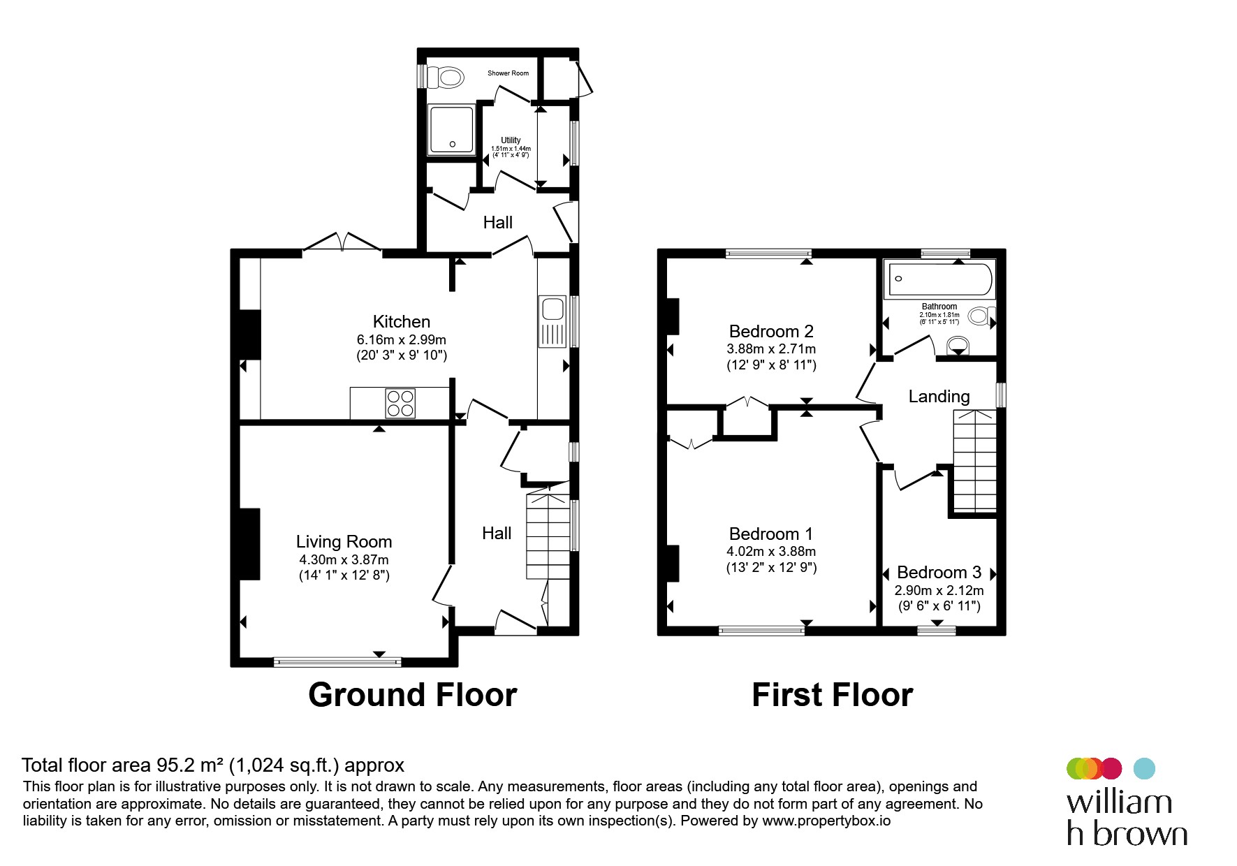 53, Wroot Road, Doncaster floorplan
