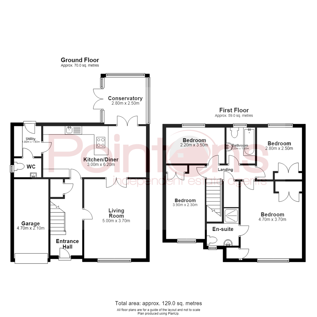 21, Eden Court, Nuneaton floorplan