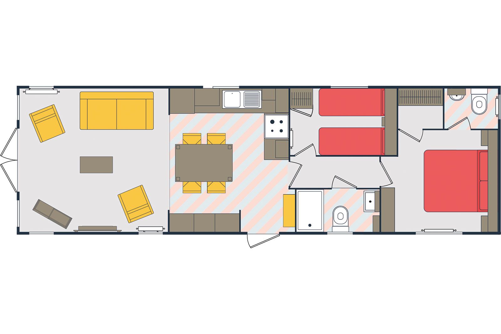 Plot 25, Sunseeker Spirit, Welney floorplan