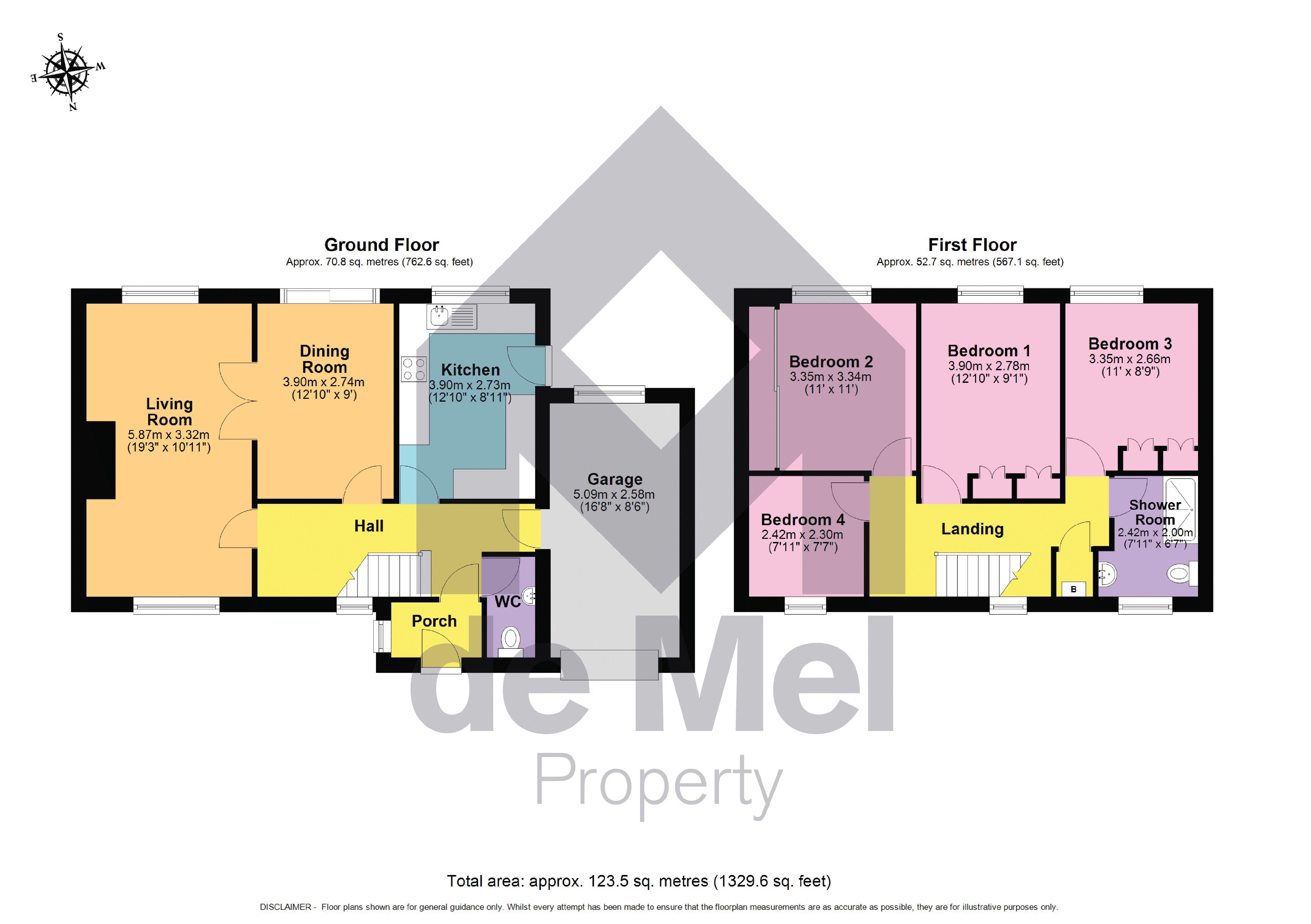 26, Pottersfield Road, Cheltenham floorplan