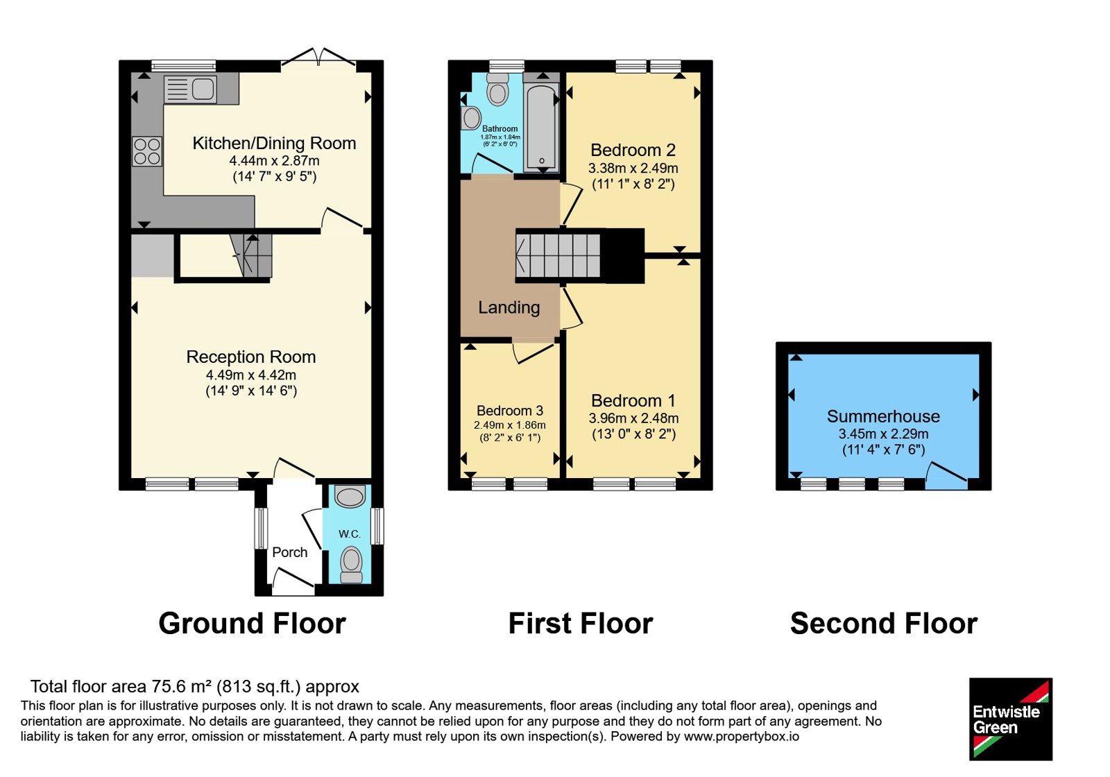 14, St. Peters Close, Merseyside floorplan