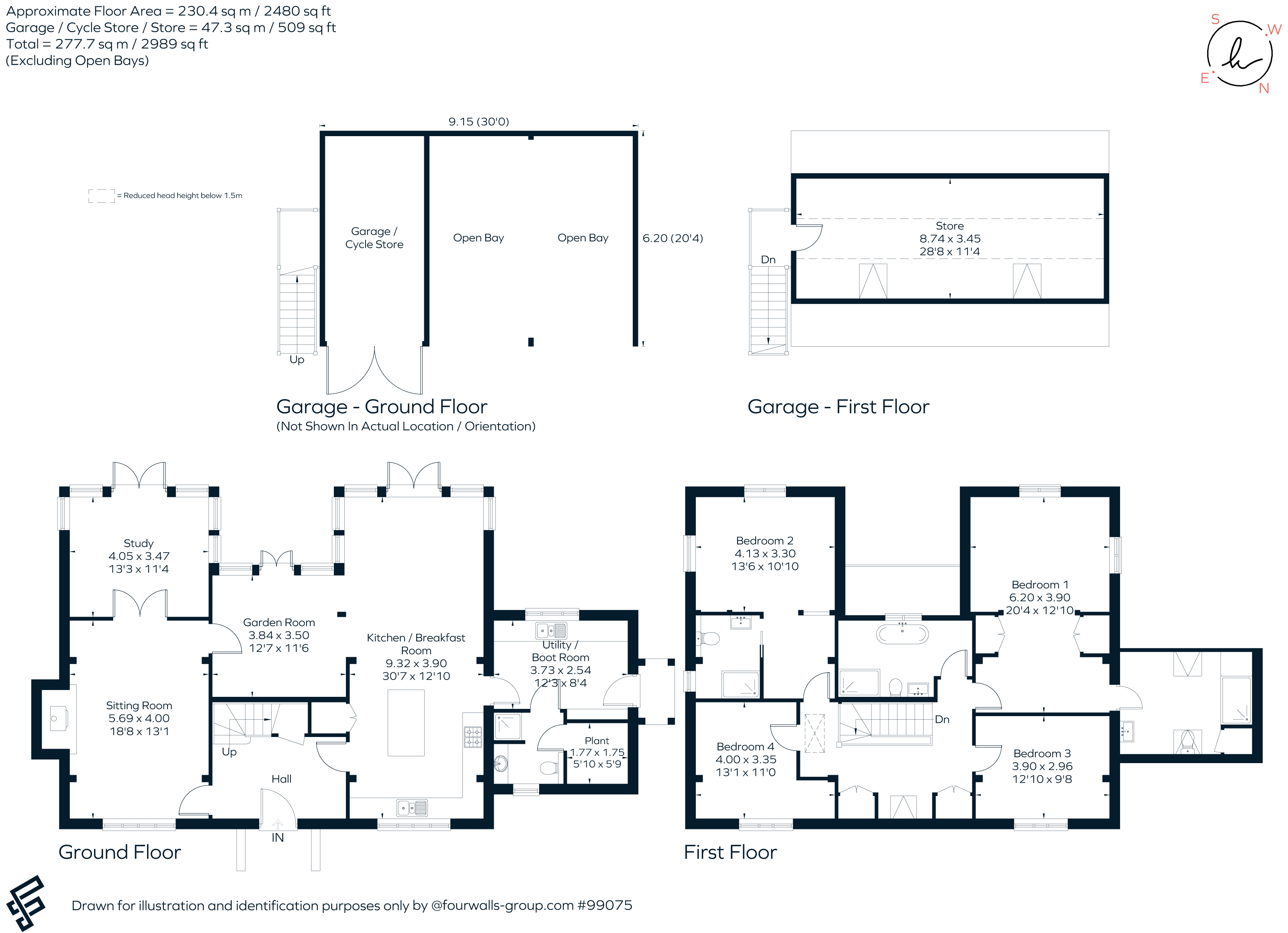 1 Cottage Farm, Vine House, Brenchley Road, Horsmonden floorplan