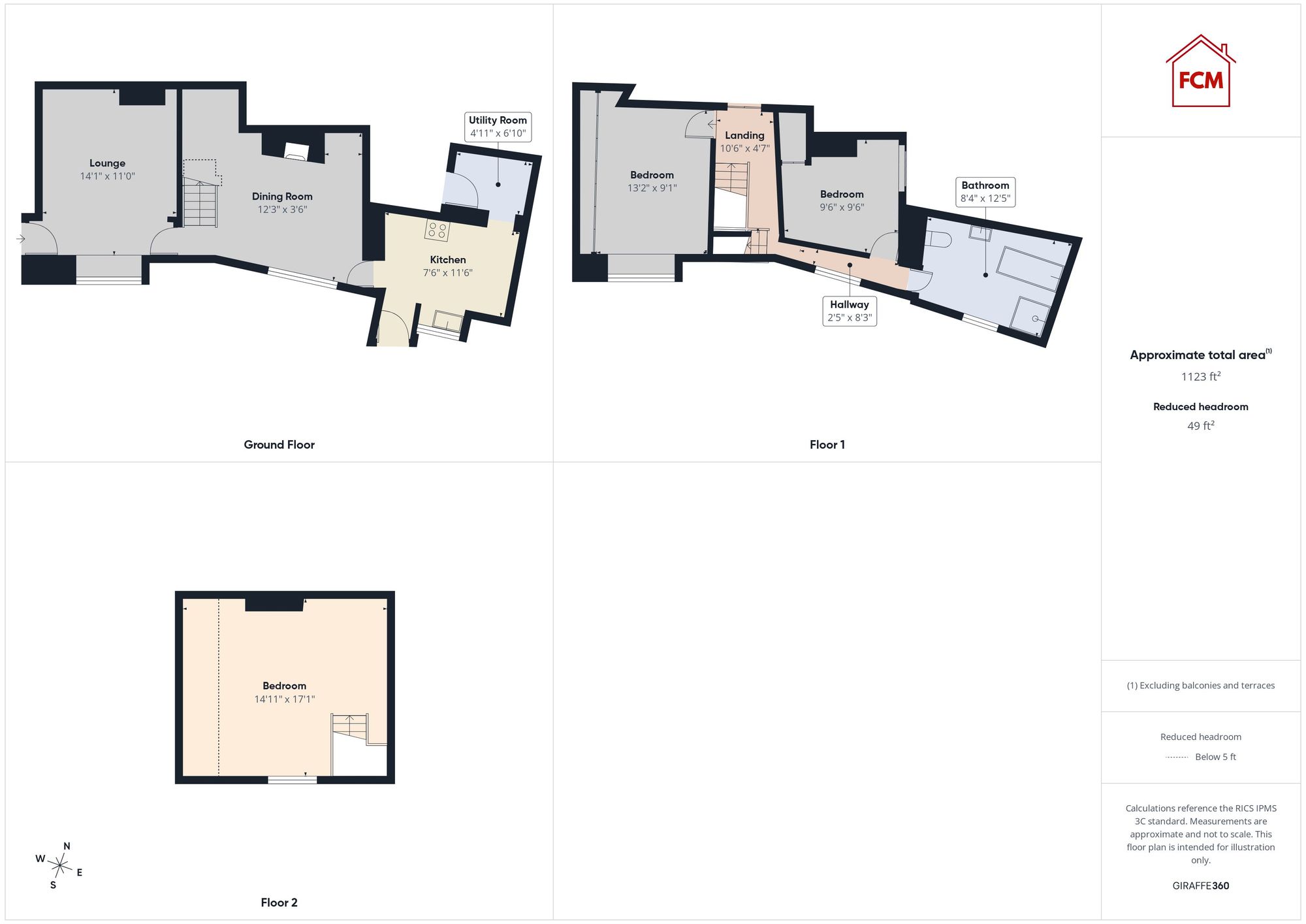 3 South Street, Egremont floorplan