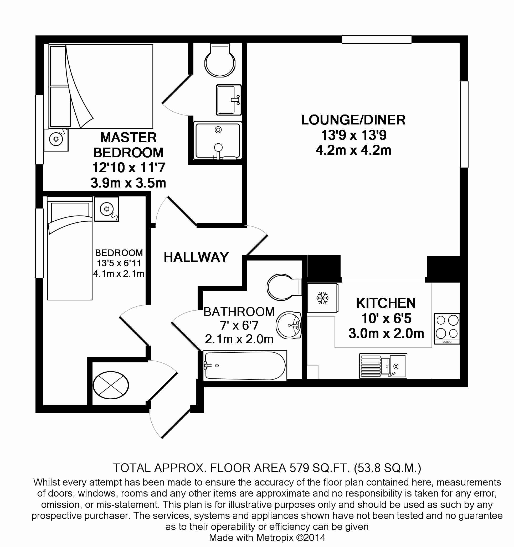 2 Bedrooms Flat for sale in Garner Court, Stanwell, Staines Upon Thames TW19