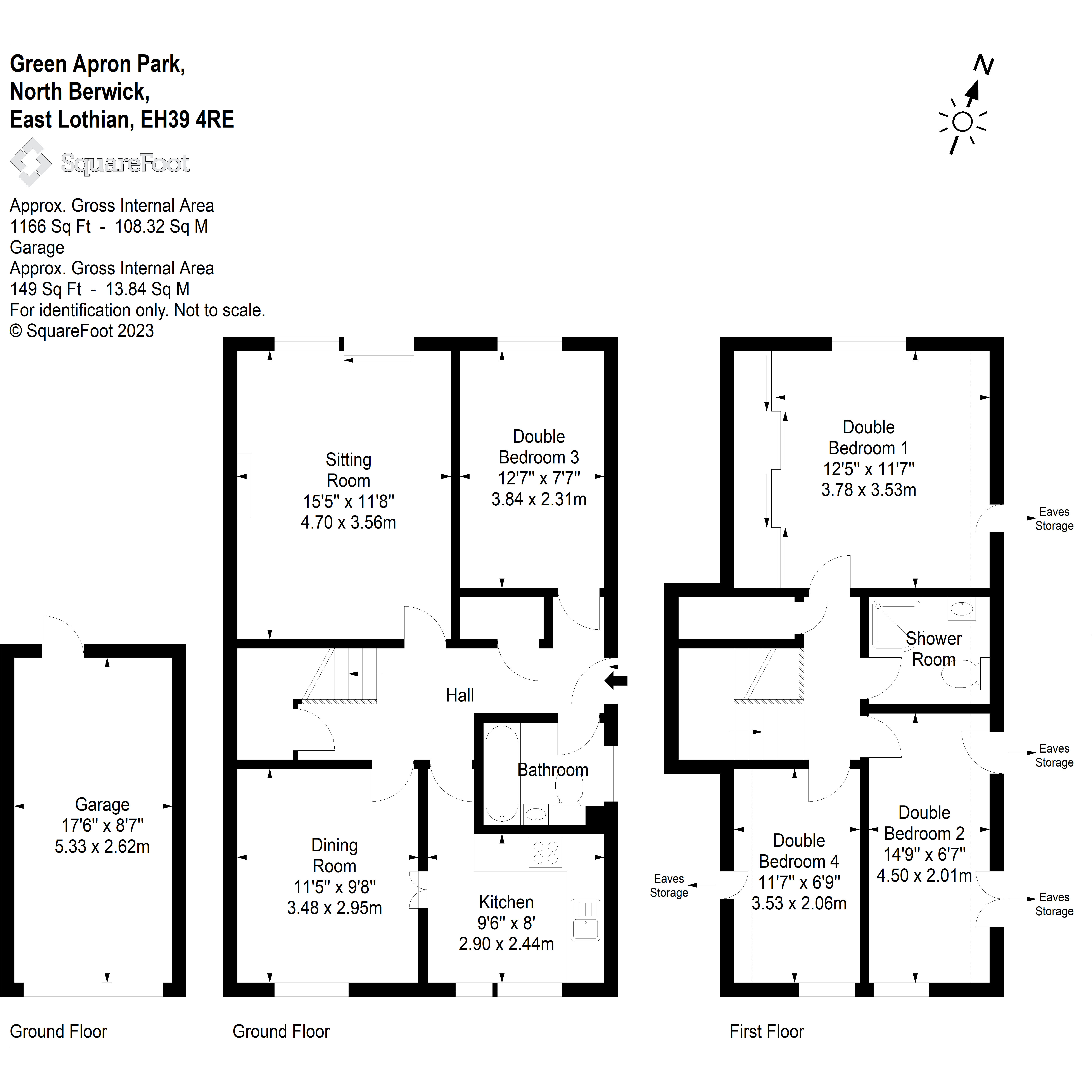 11 Green Apron Park, North Berwick EH39, 4 bedroom detached house for