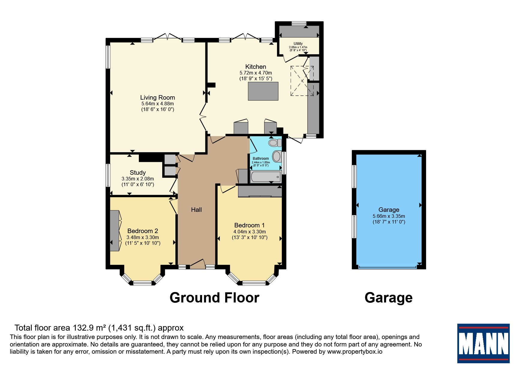 152, Avalon Road, Orpington floorplan