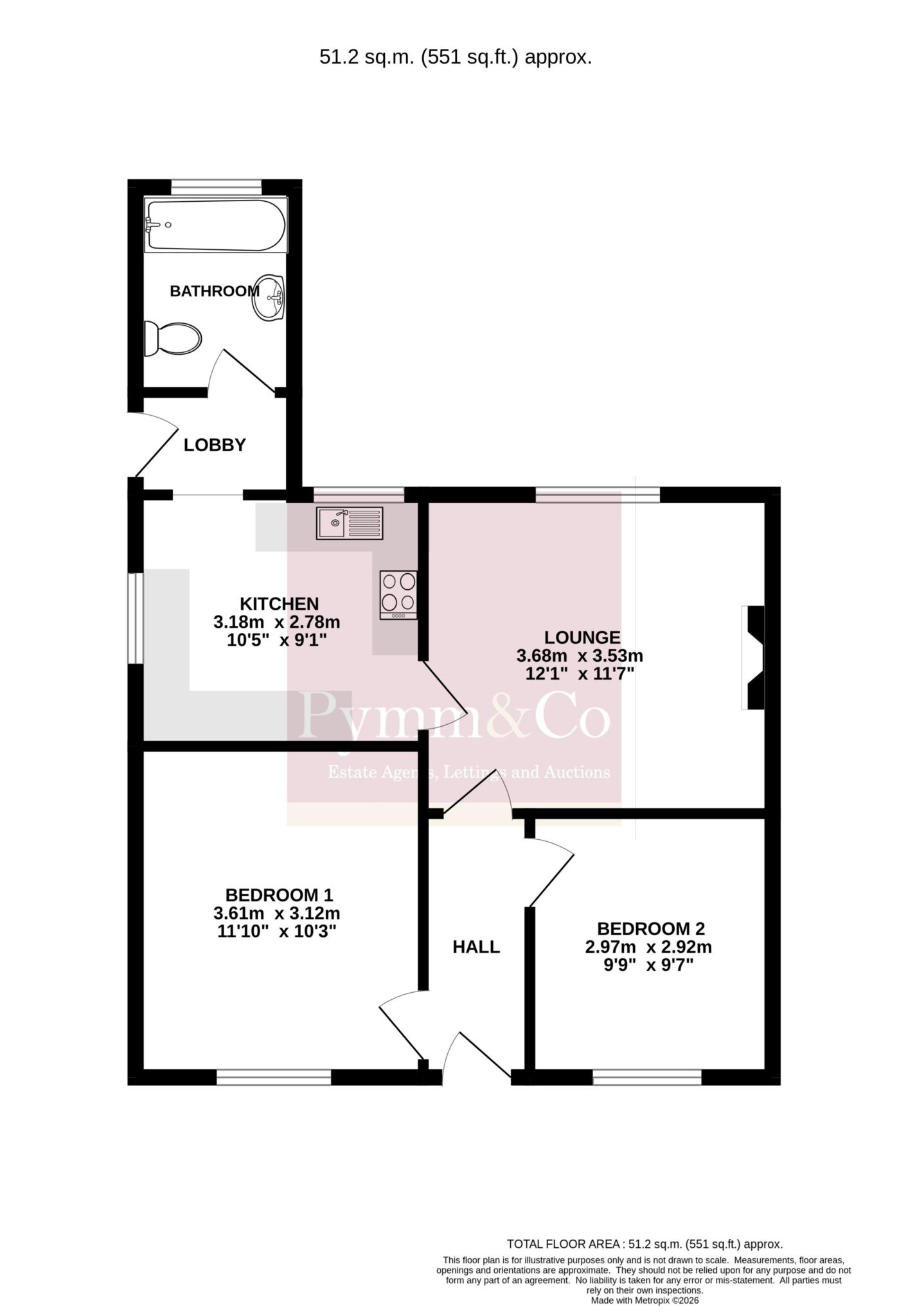 Thor Close, Norwich floorplan
