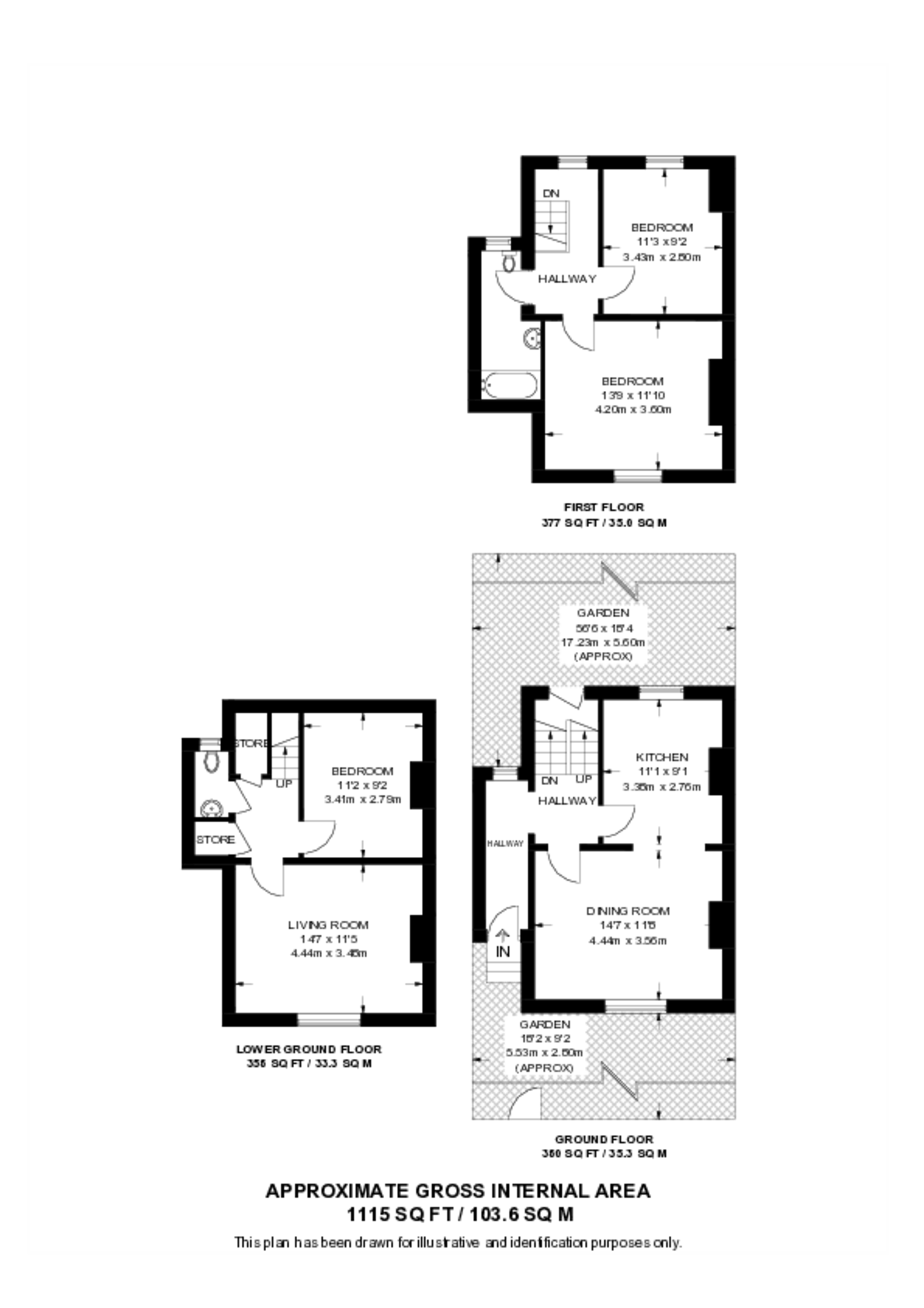 Guildford Grove, Greenwich floorplan