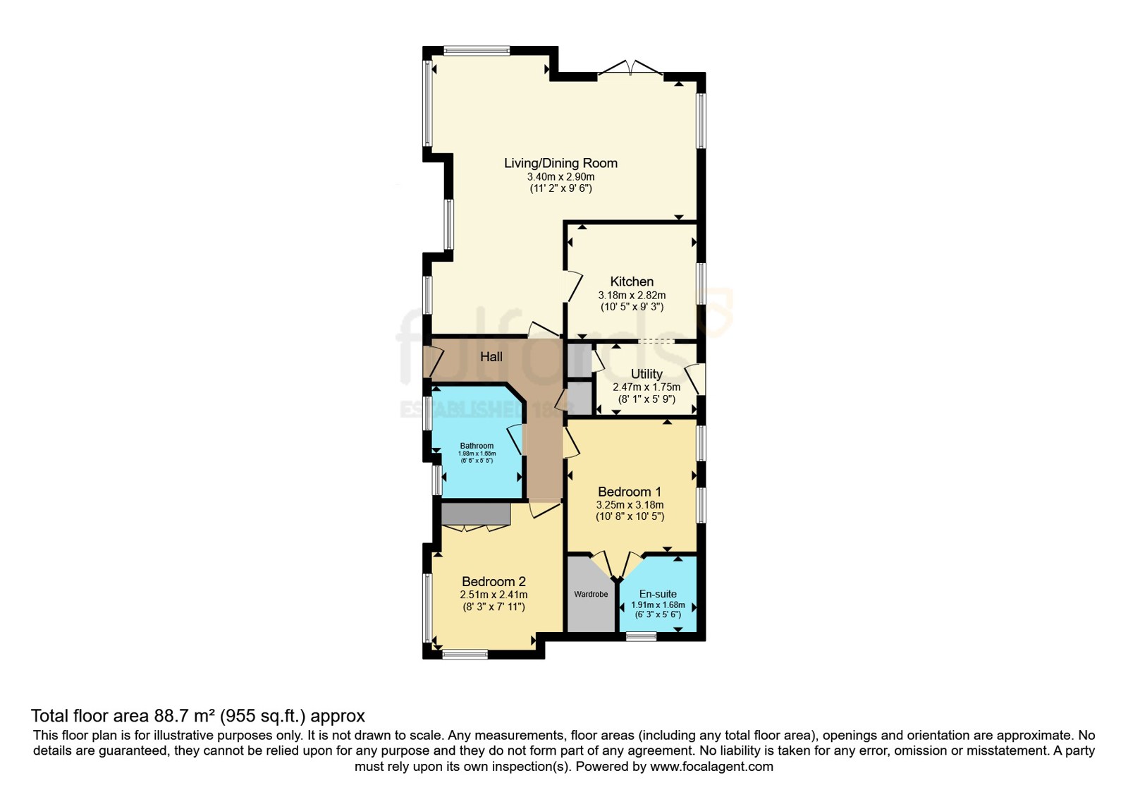 5, The Cedars, Honiton floorplan