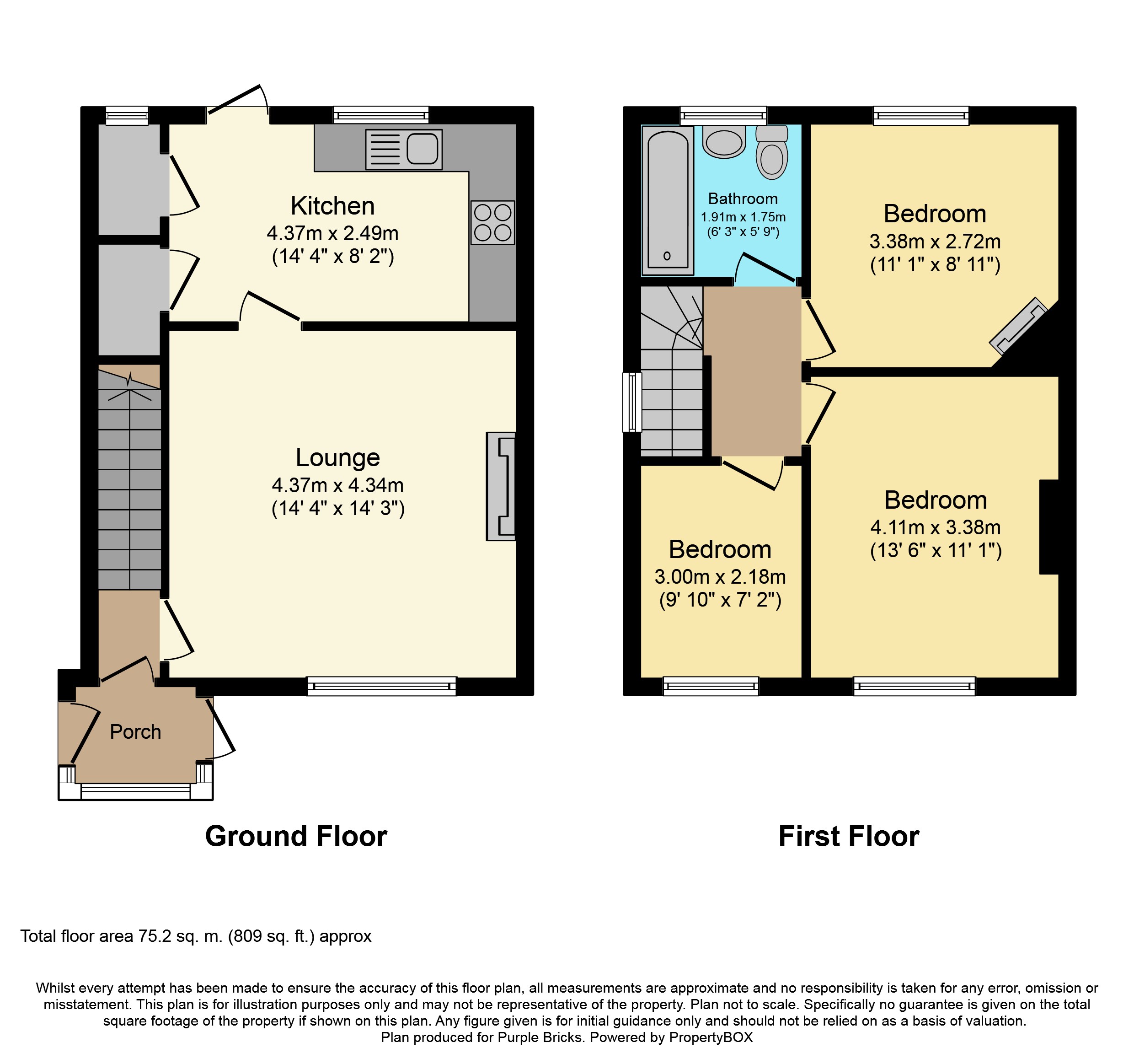 3 Bedrooms End terrace house for sale in Potternewton Crescent, Leeds LS7