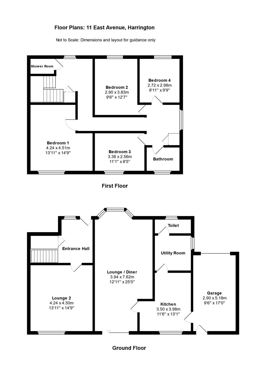 East Avenue, Harrington, Workington CA14, 4 bedroom linkdetached house
