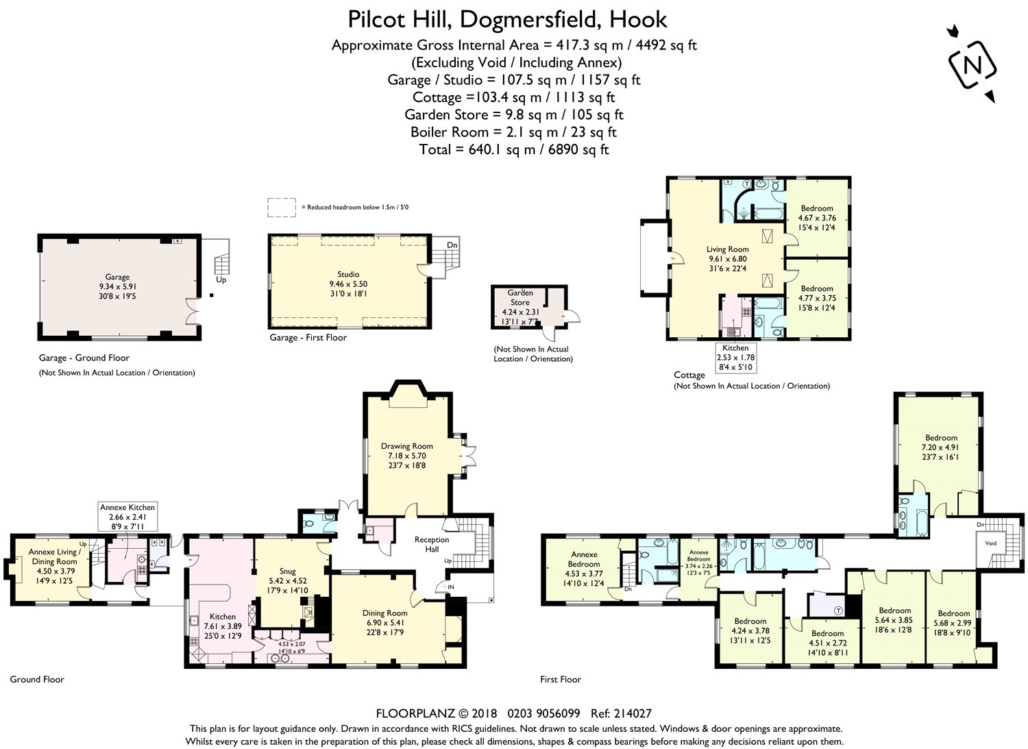 5 Bedrooms Detached house for sale in Pilcot Hill, Dogmersfield, Hook RG27