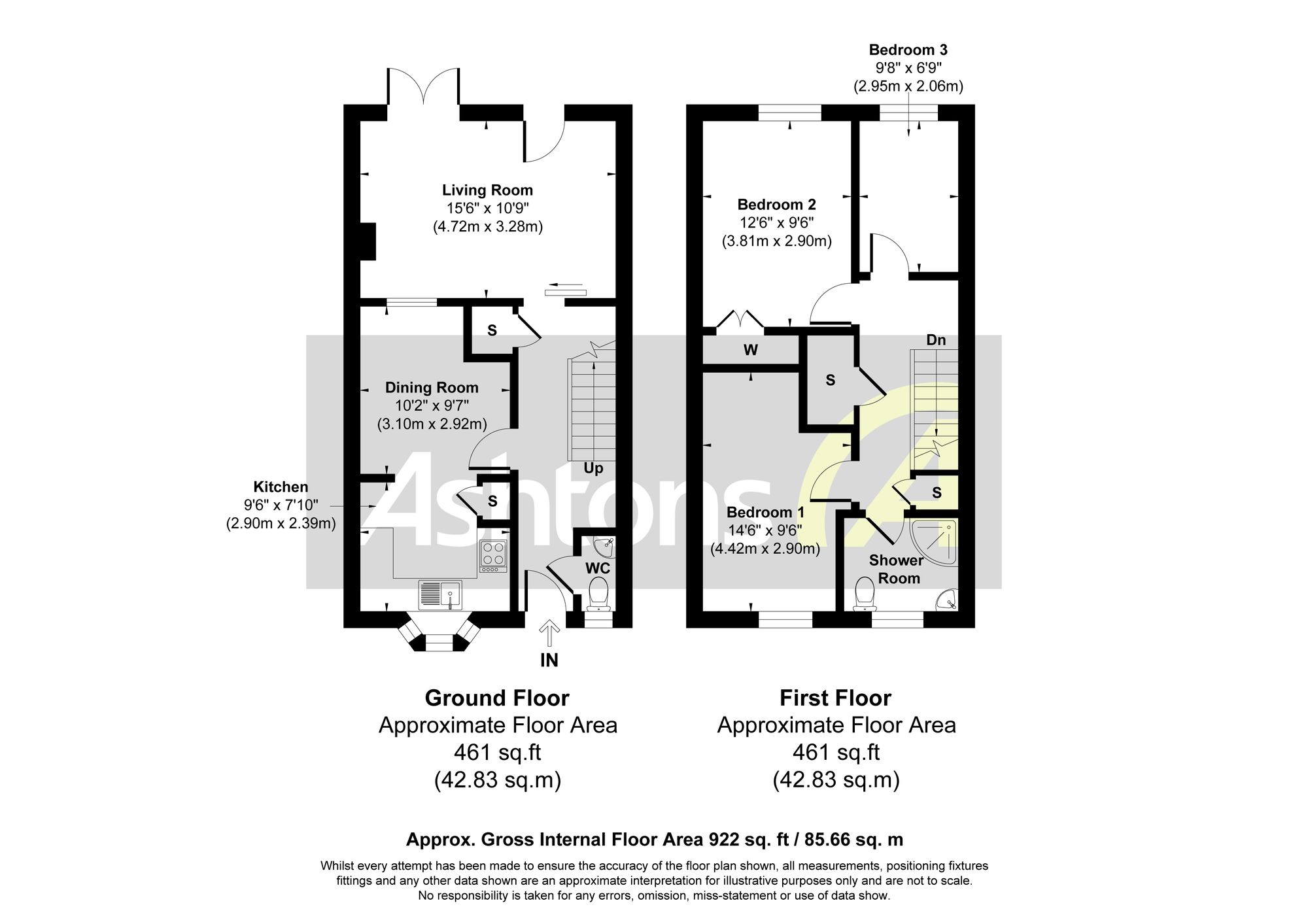 4 Wavell Avenue, Widnes floorplan