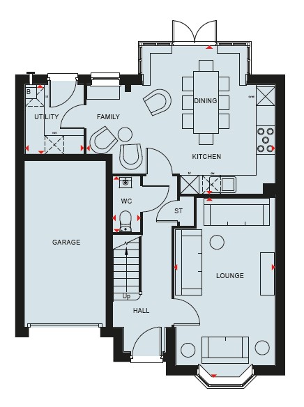 H862567, Ilkley Road, Burley In Wharfedale floorplan