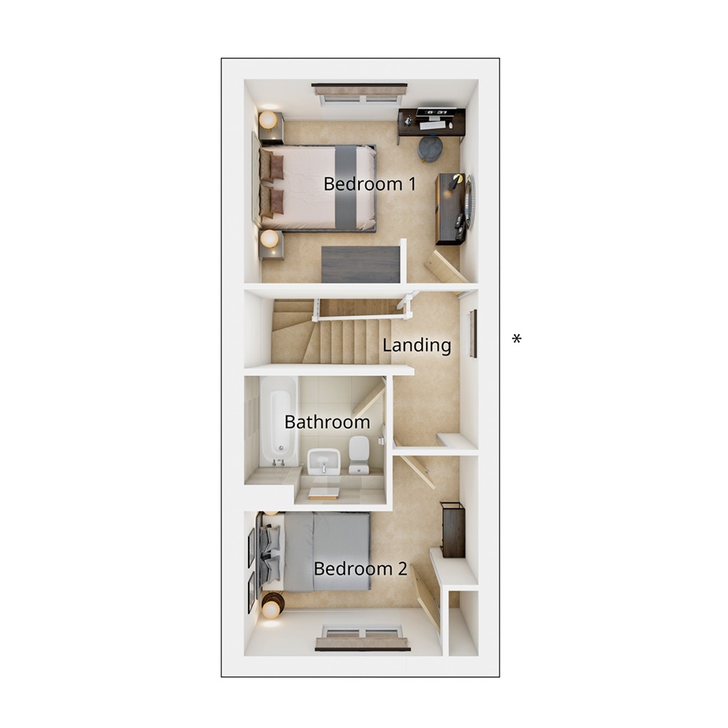 The Avonsford - Plot 28, Pentland Gardens, Off Reeforts Avenue, Bilston floorplan