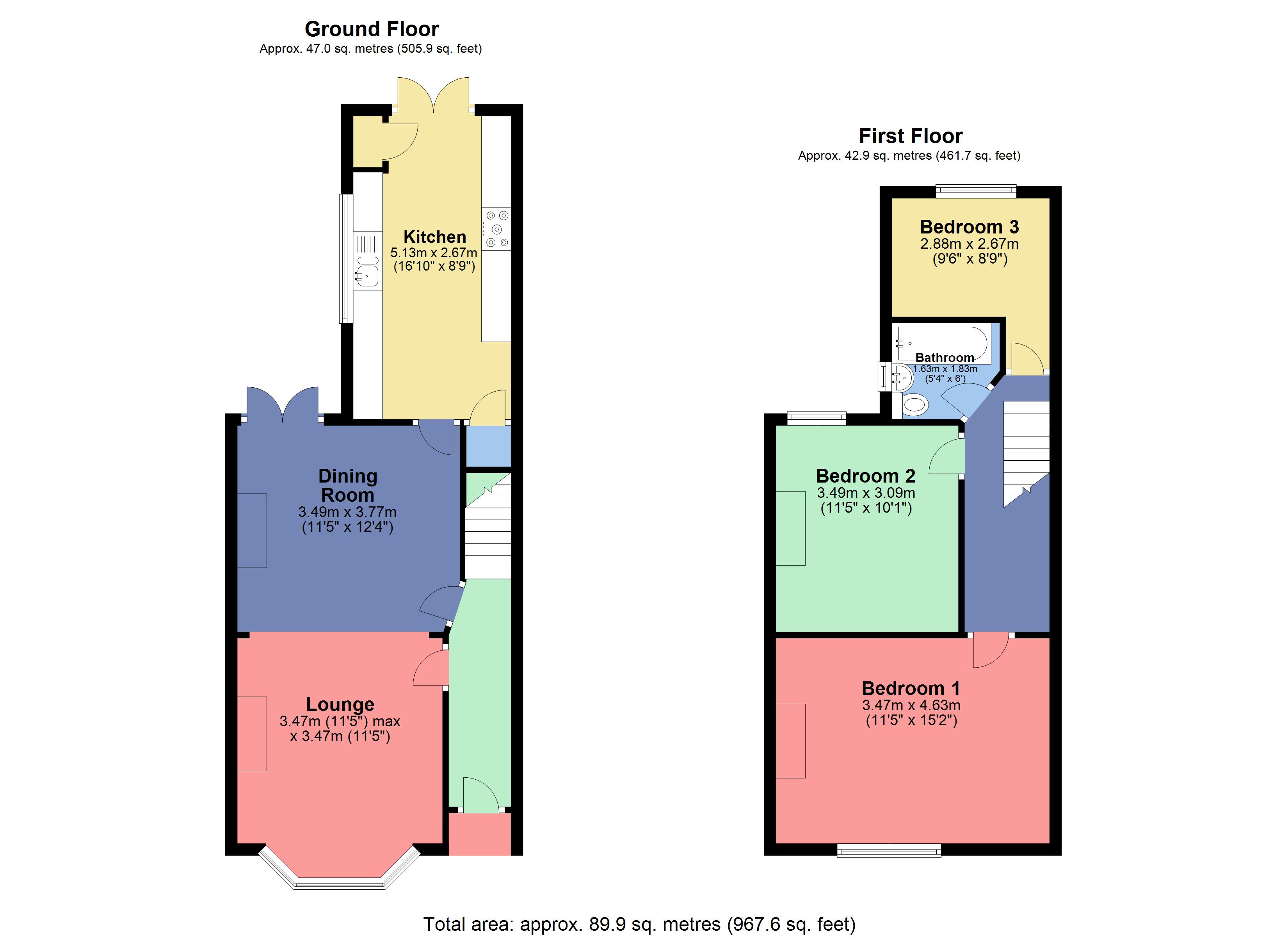 St James Road, Watford, Hertfordshire WD18, 3 bedroom terraced house for sale 64472112