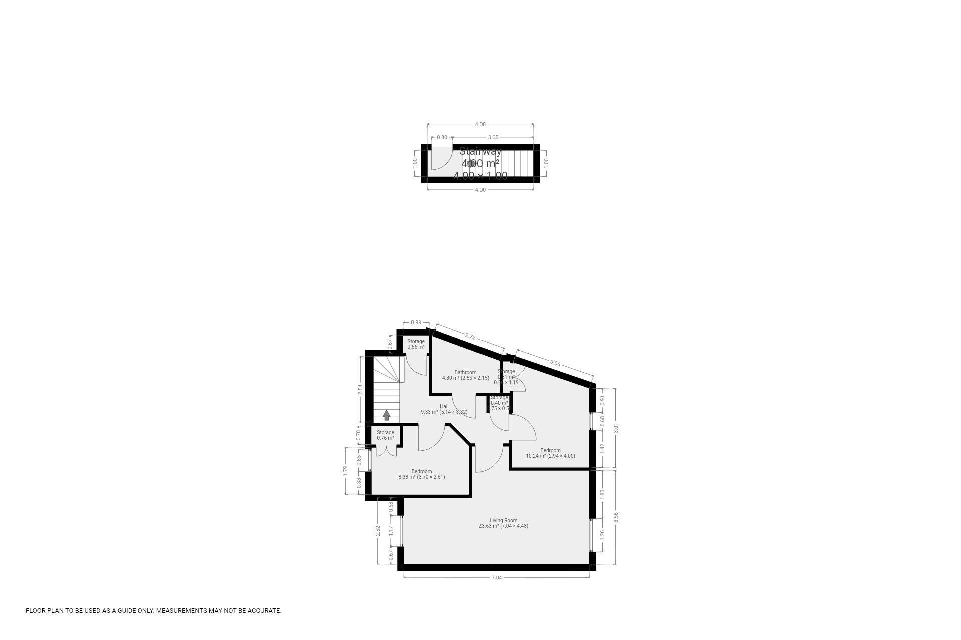 Flat F2 Chapel Court,, High Street, Leicester floorplan