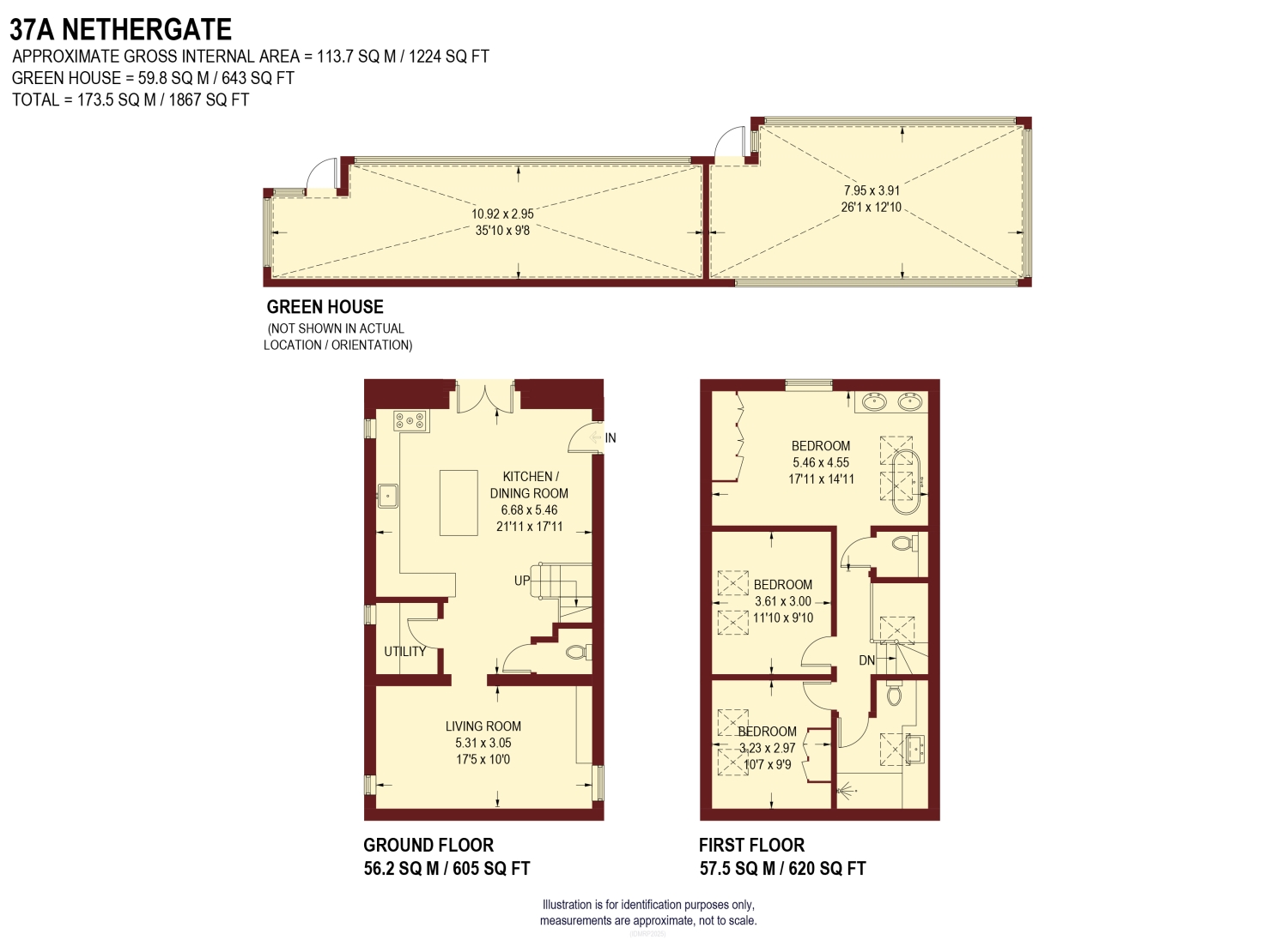 Cherry Tree Farm, 37a Nethergate, Sheffield floorplan