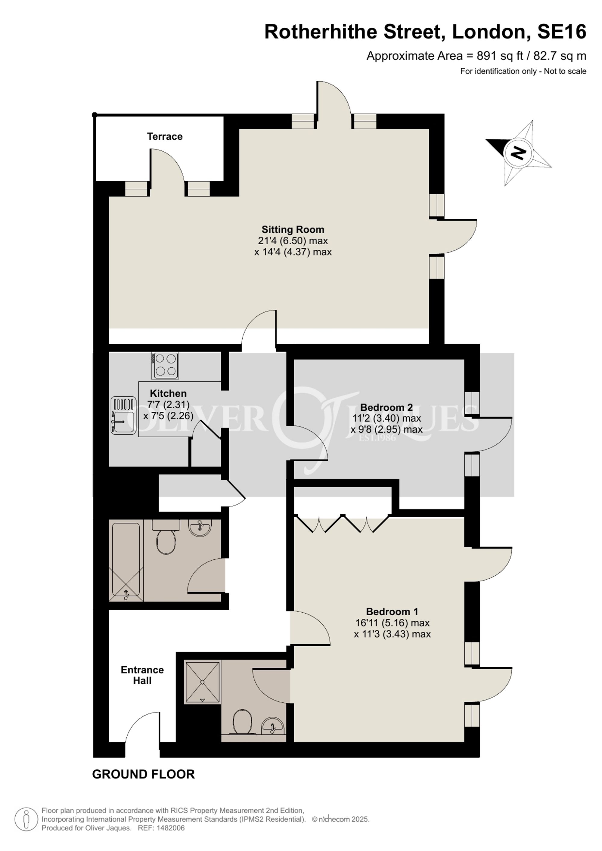 Rotherhithe Street, London floorplan