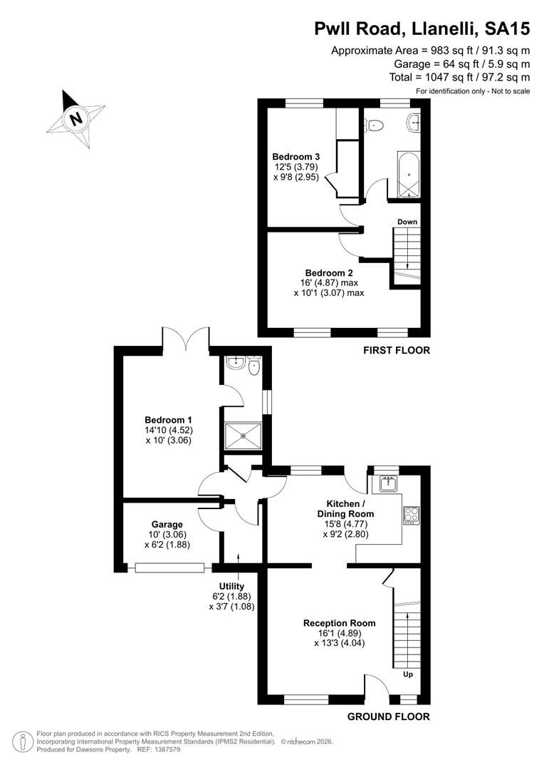 137, Pwll Road, Llanelli floorplan