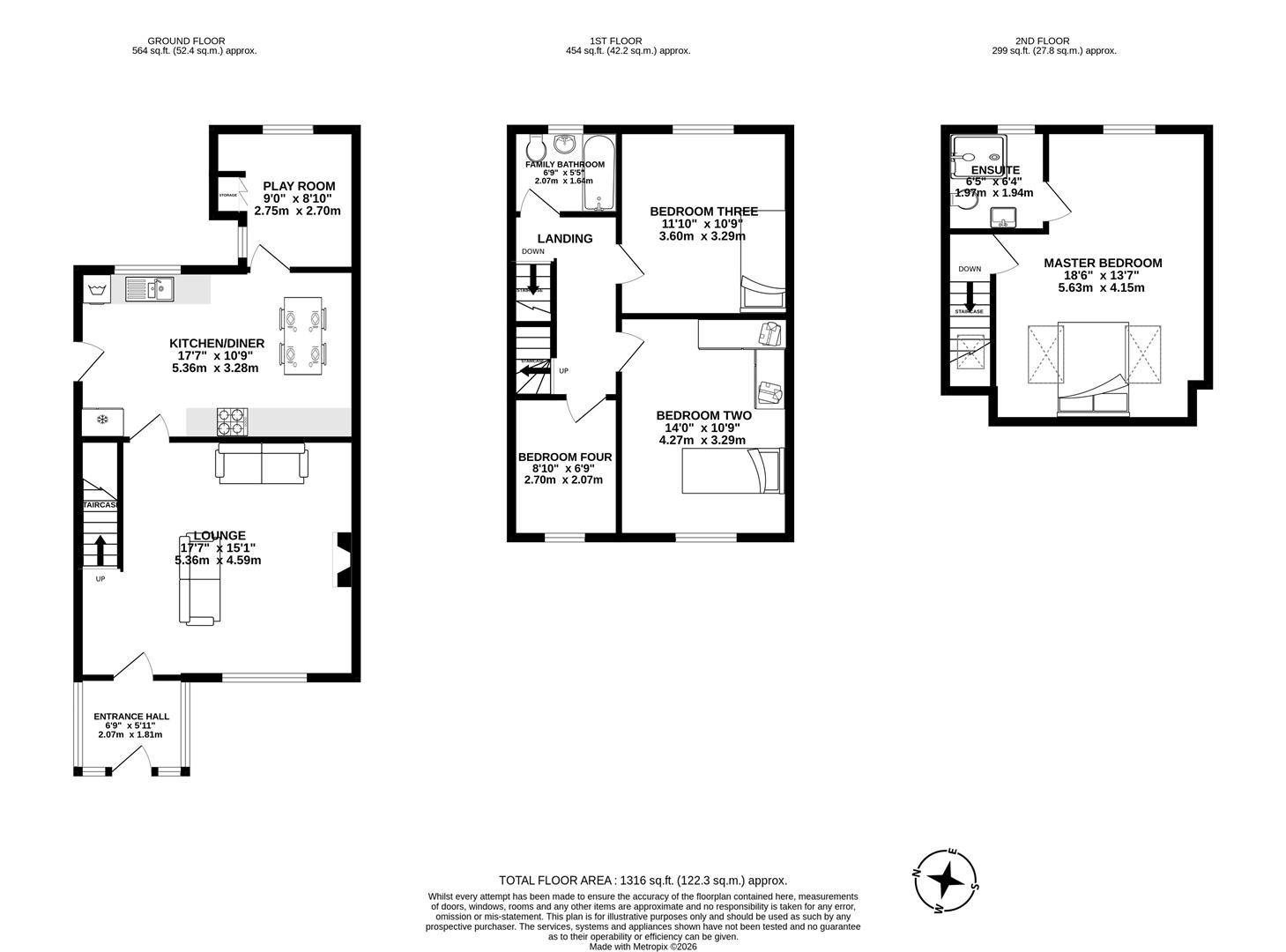 37, Bogburn Lane, Chorley floorplan