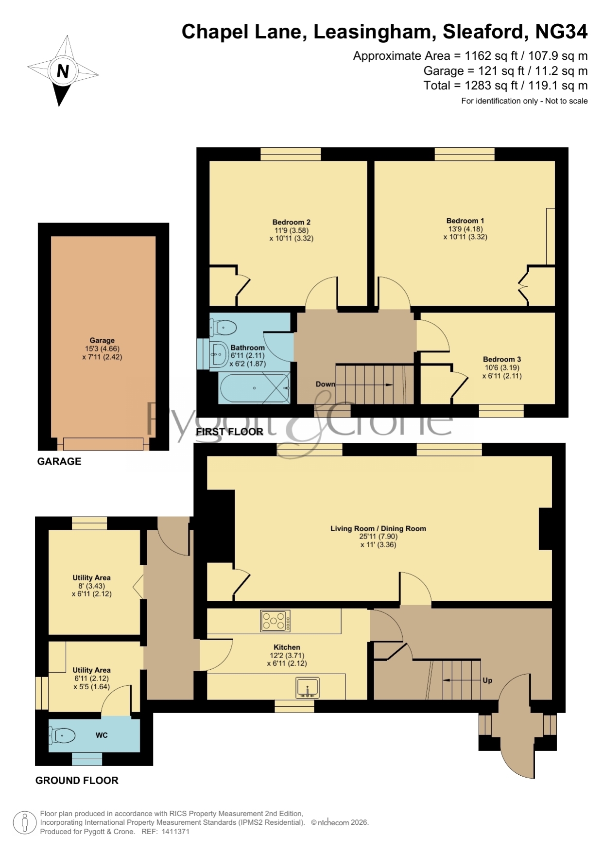16, Chapel Lane, Sleaford floorplan