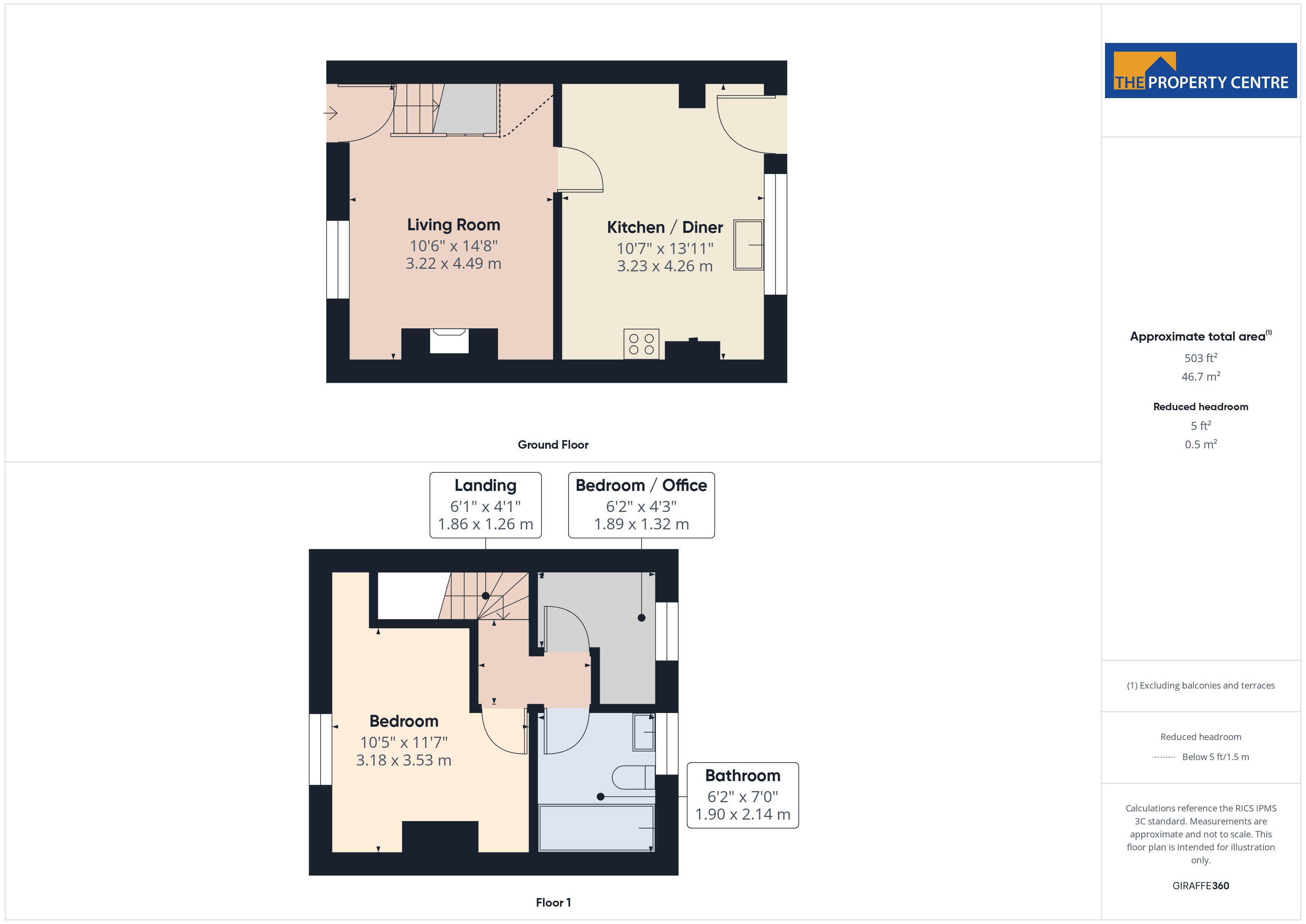 2, Butchers Walk, Worcester floorplan