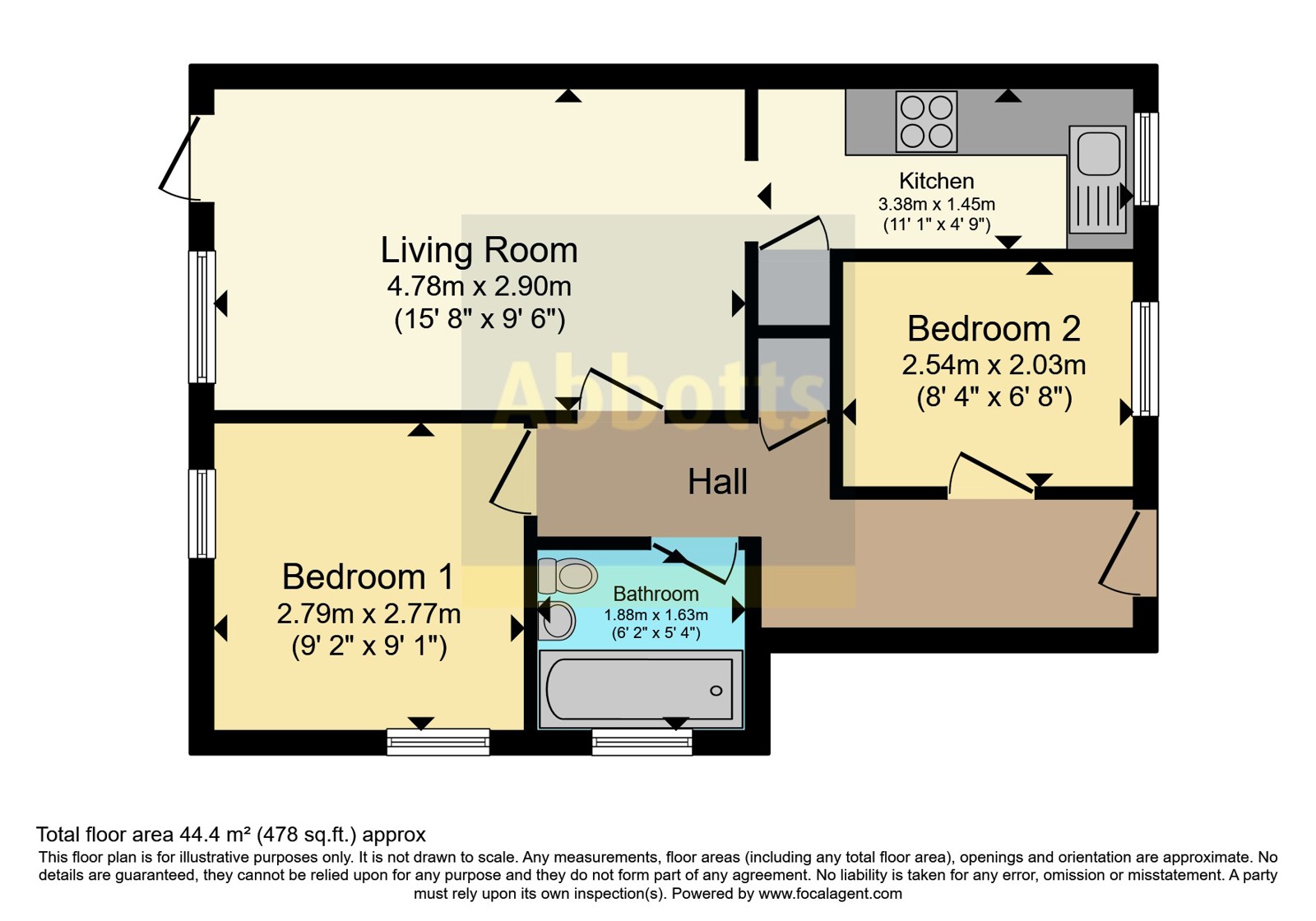 8, Lime Tree Close, Norfolk floorplan