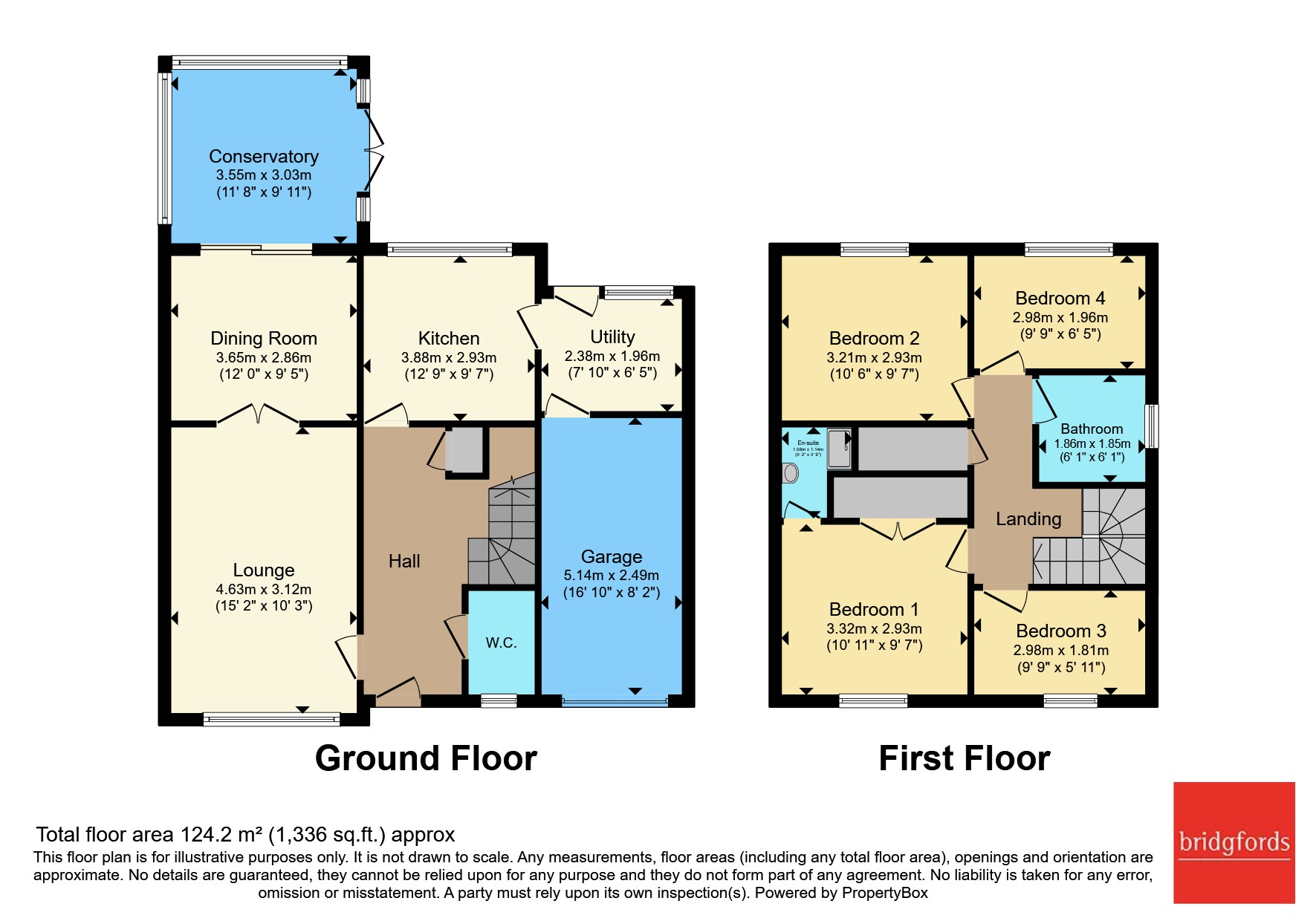 6, Landor Way, Staffordshire floorplan