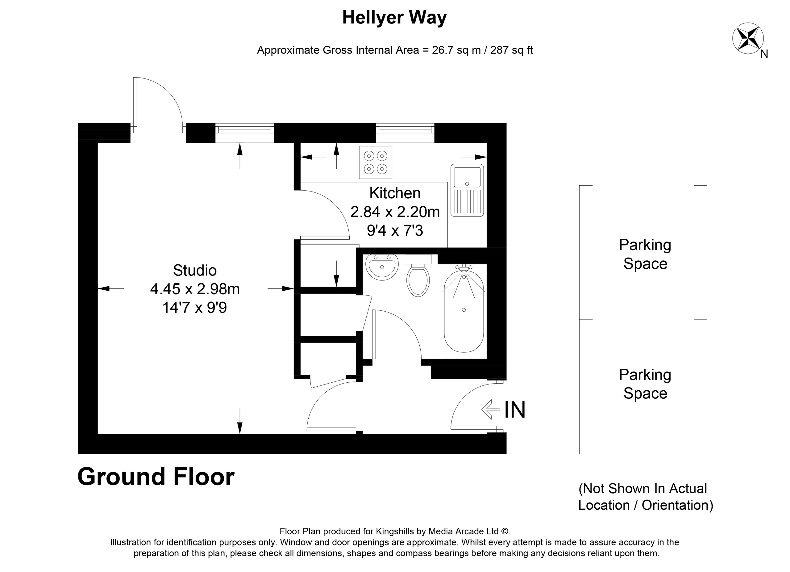 32 Hellyer Way, Bourne End floorplan