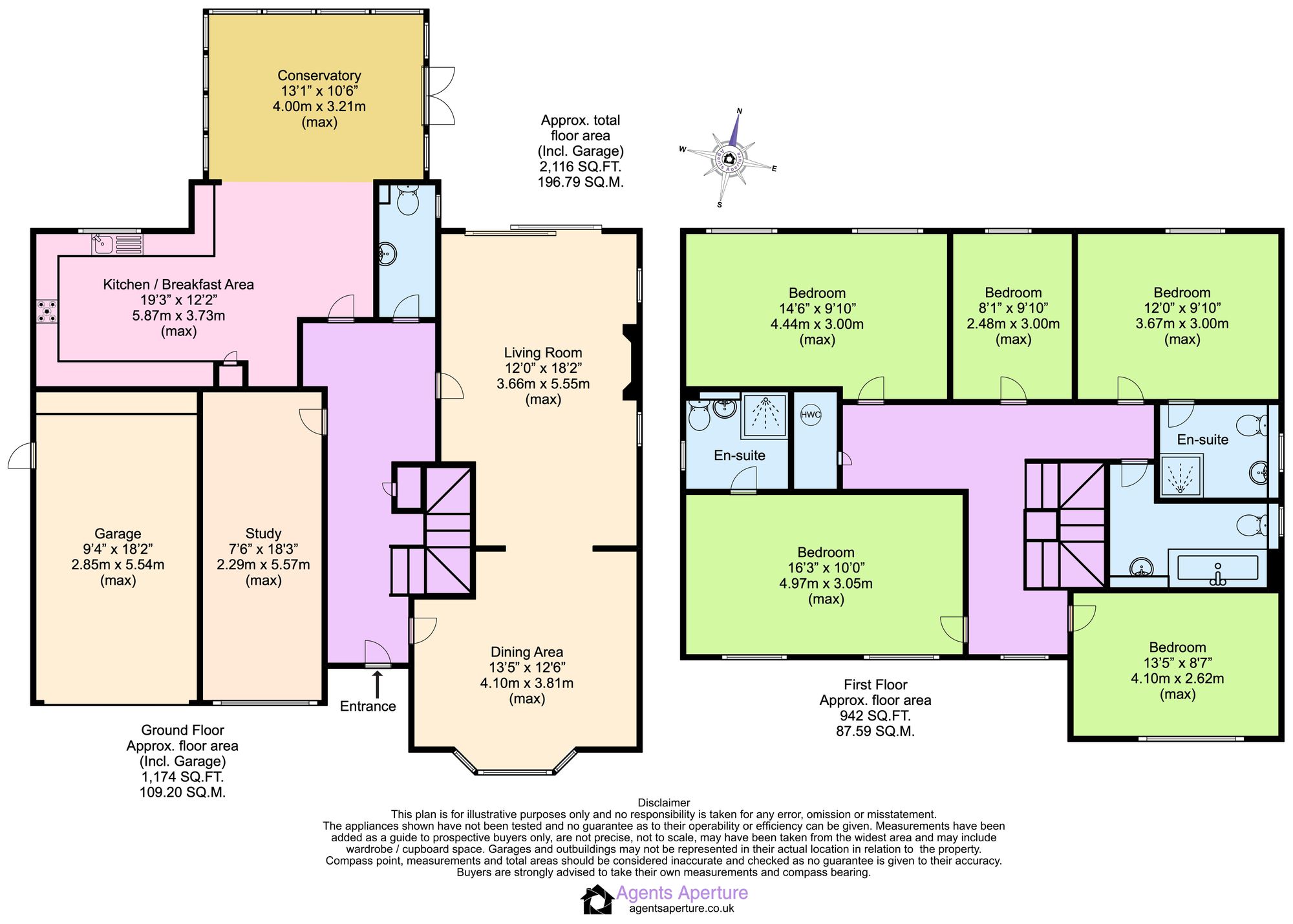 17 Romsey Close, Ashford floorplan