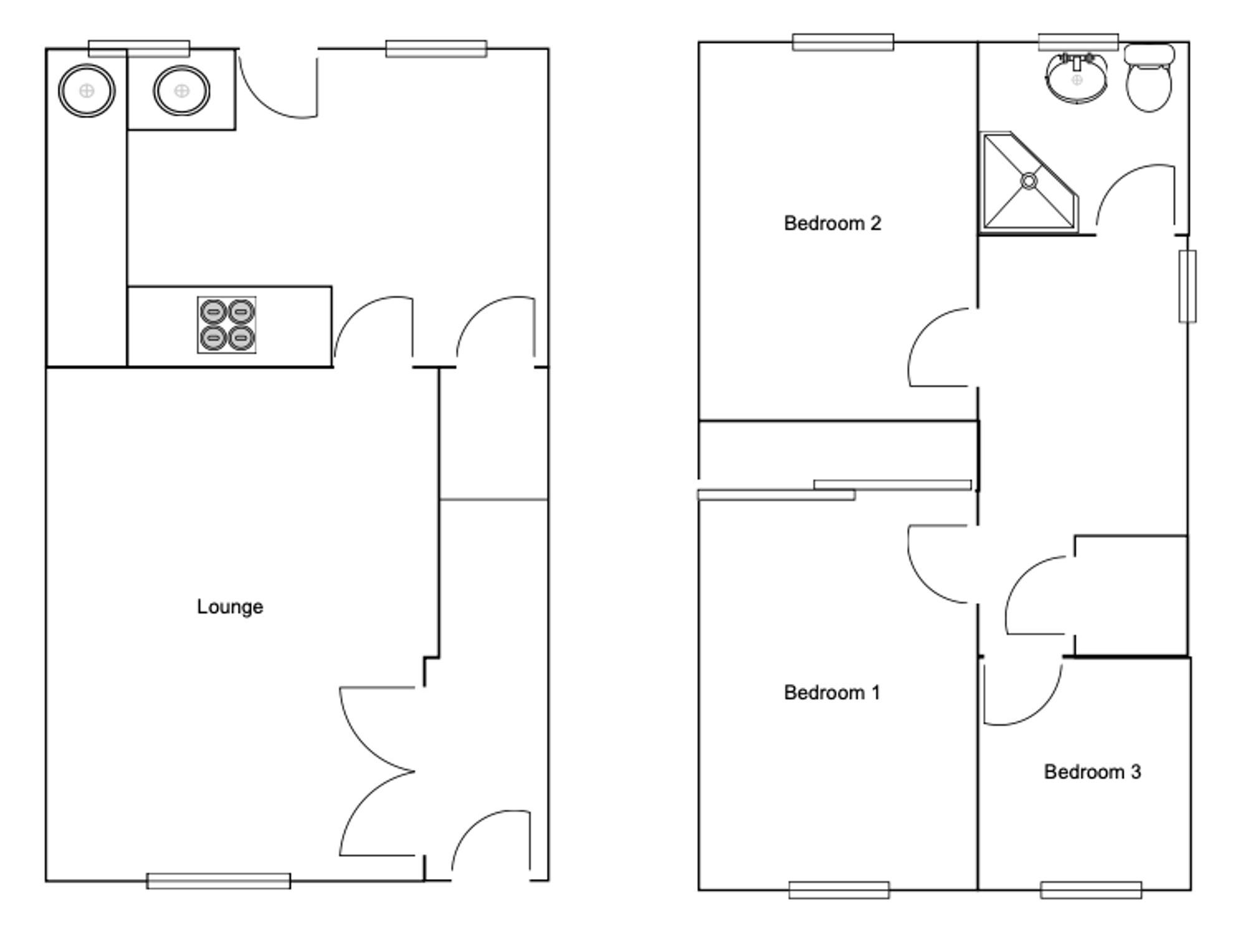14 Crisswell Crescent, Greenock floorplan