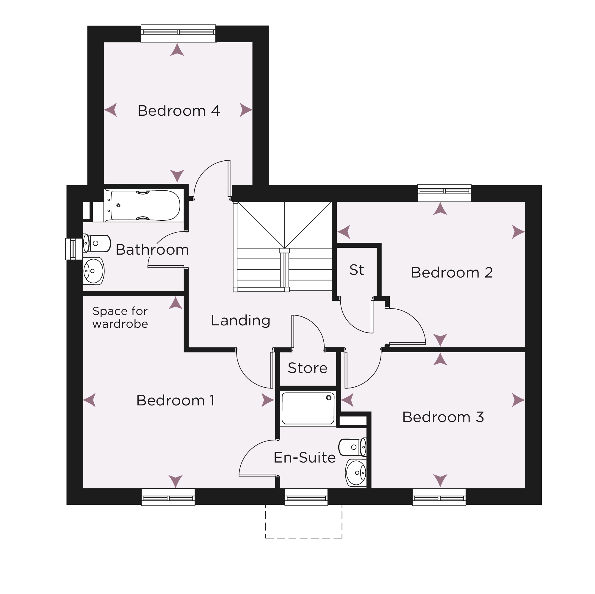Halanby_plot27, Allsebrooke Way, Ravenshead floorplan